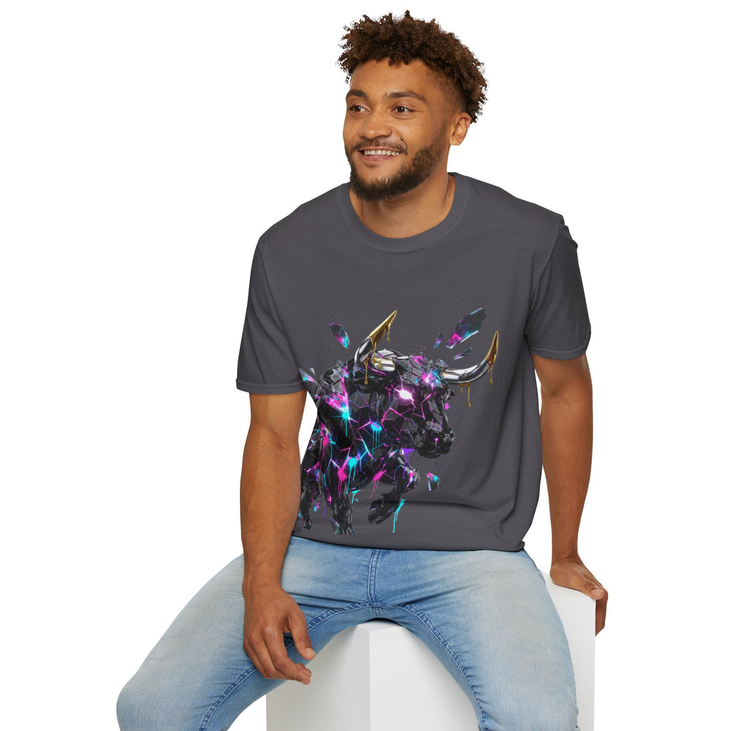 Neon Bull Unisex Tee - Trendy Urban Streetwear