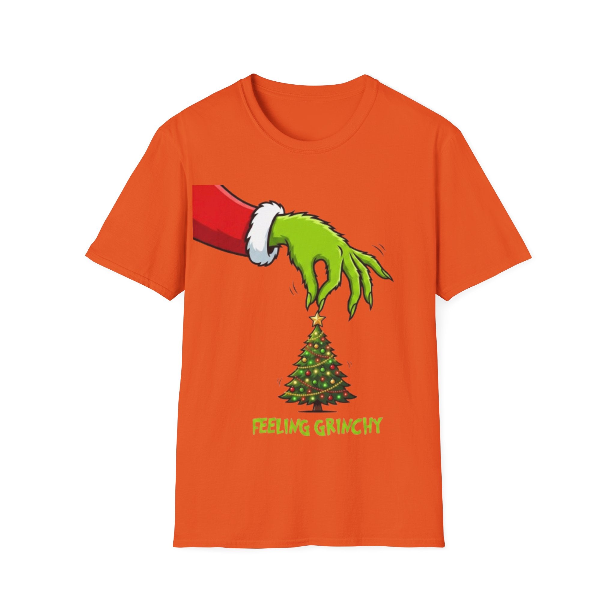 Feeling Grinchy T-shirt | Funny Grinch Christmas T-shirt