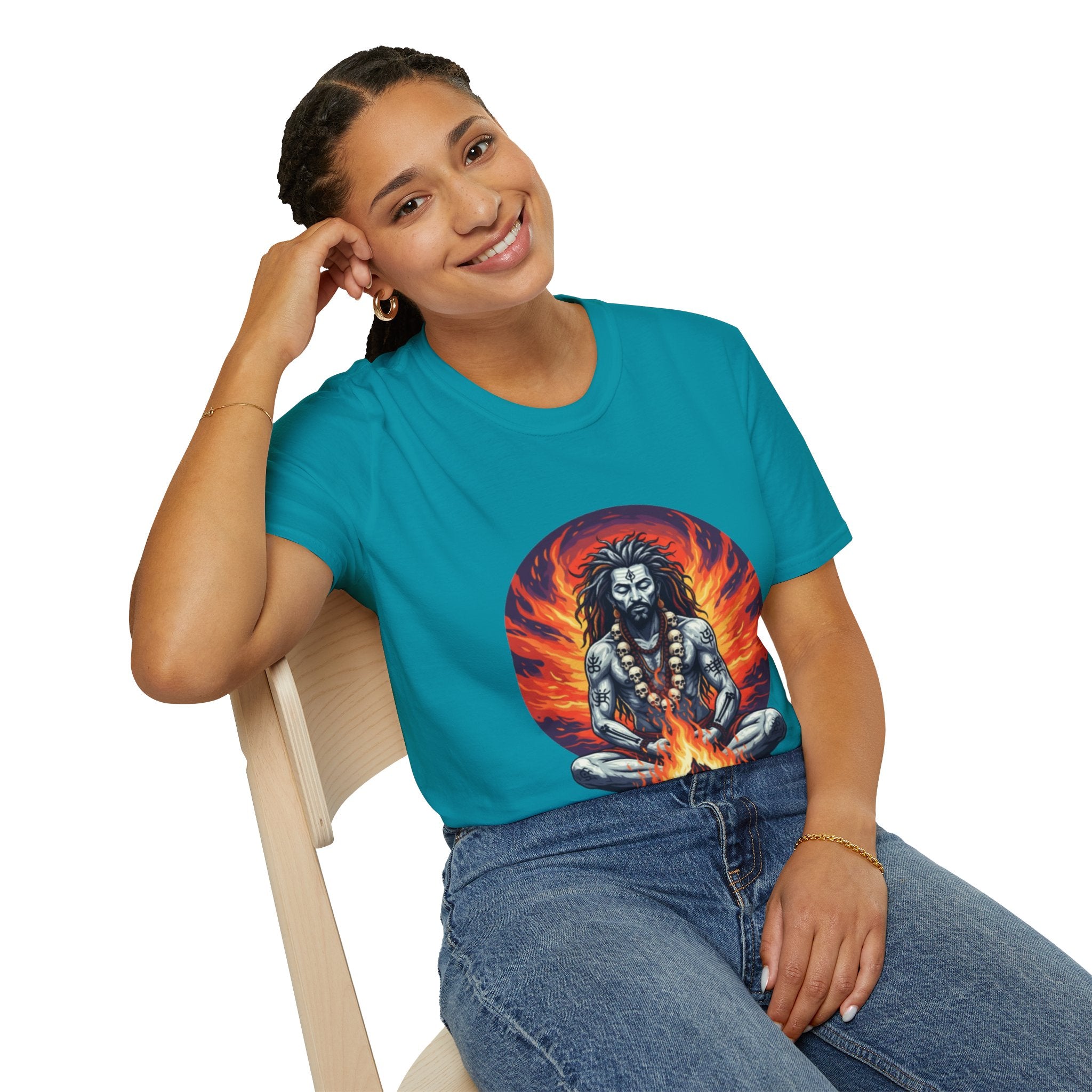 Authentic Aghori India T-Shirt: Bold Cultural Statement