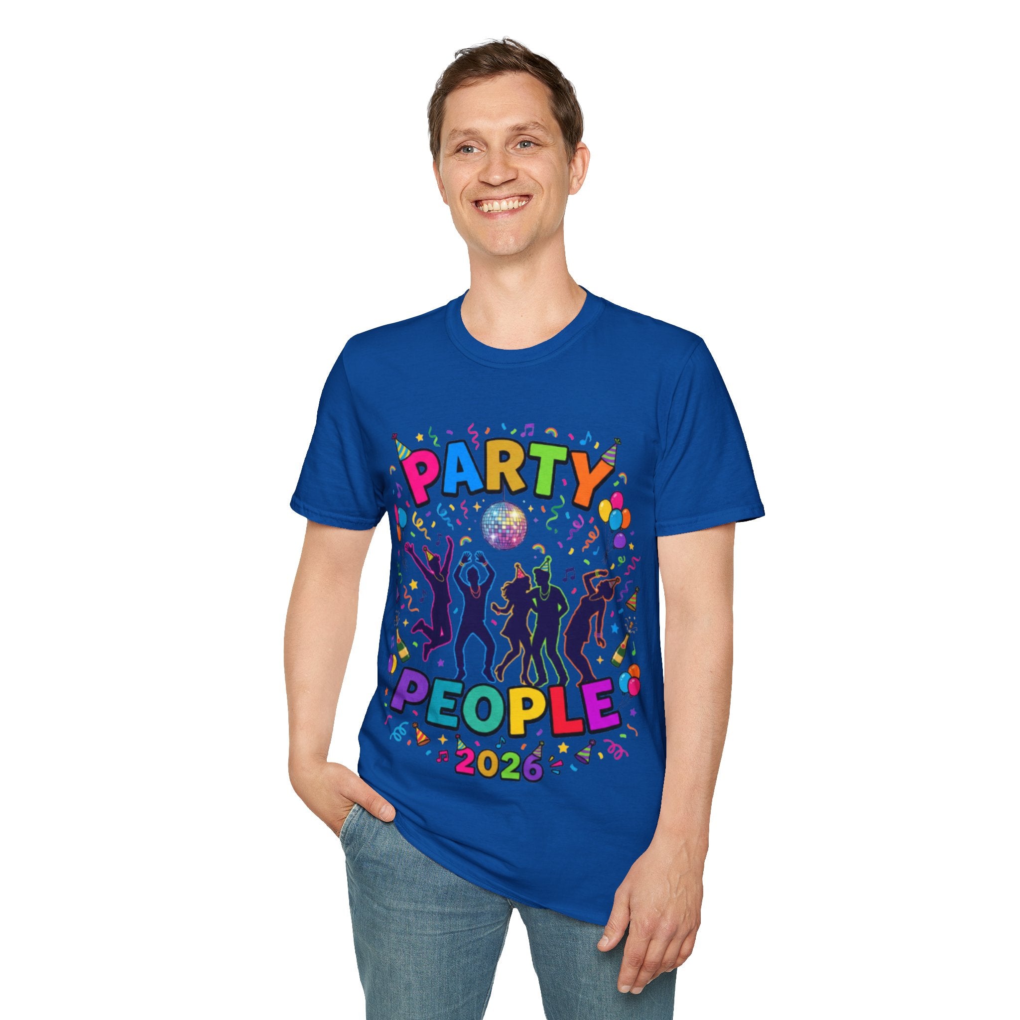Party People 2026 Vibrant Streetwear Tee