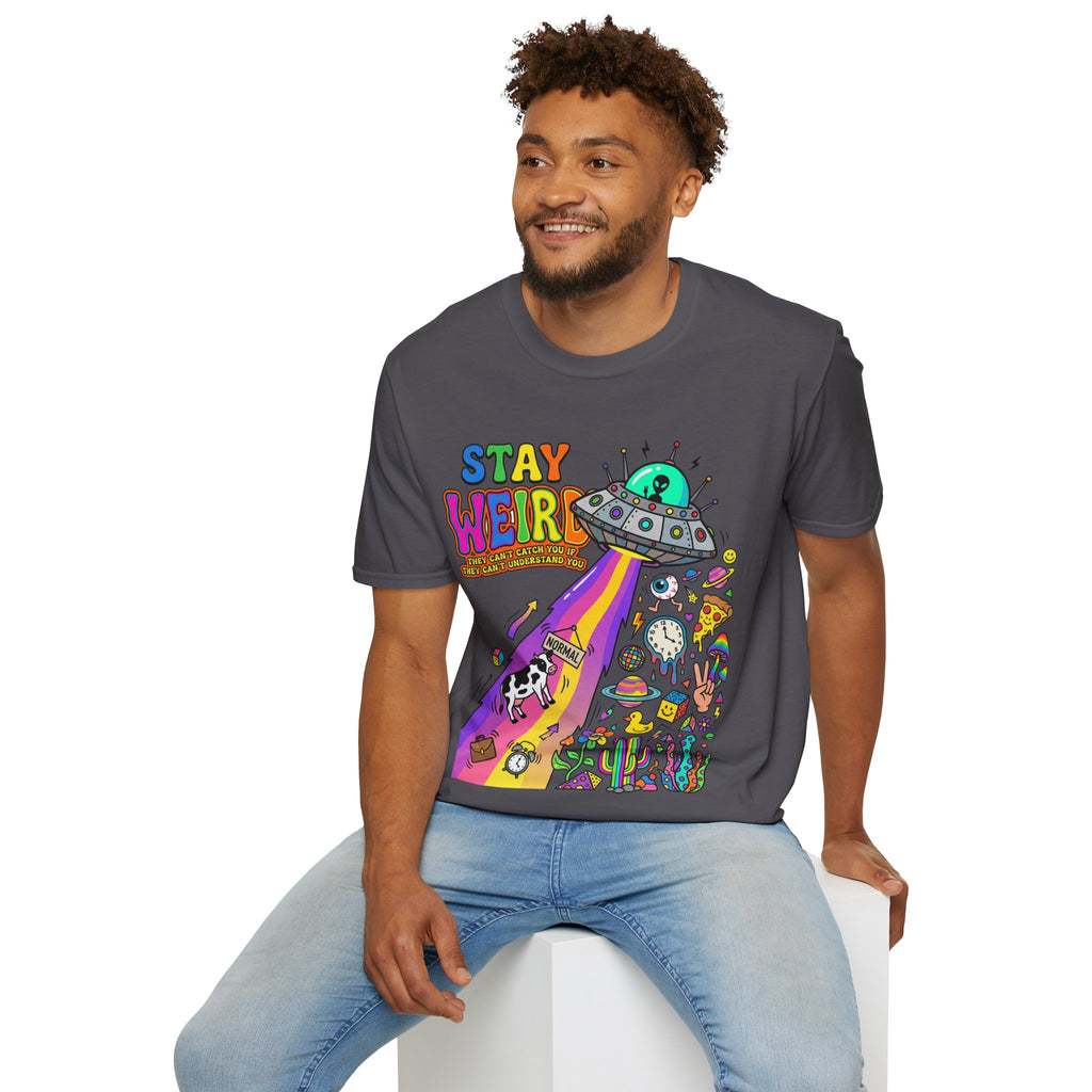 Stay Weird Tee - Trendy Urban Streetwear