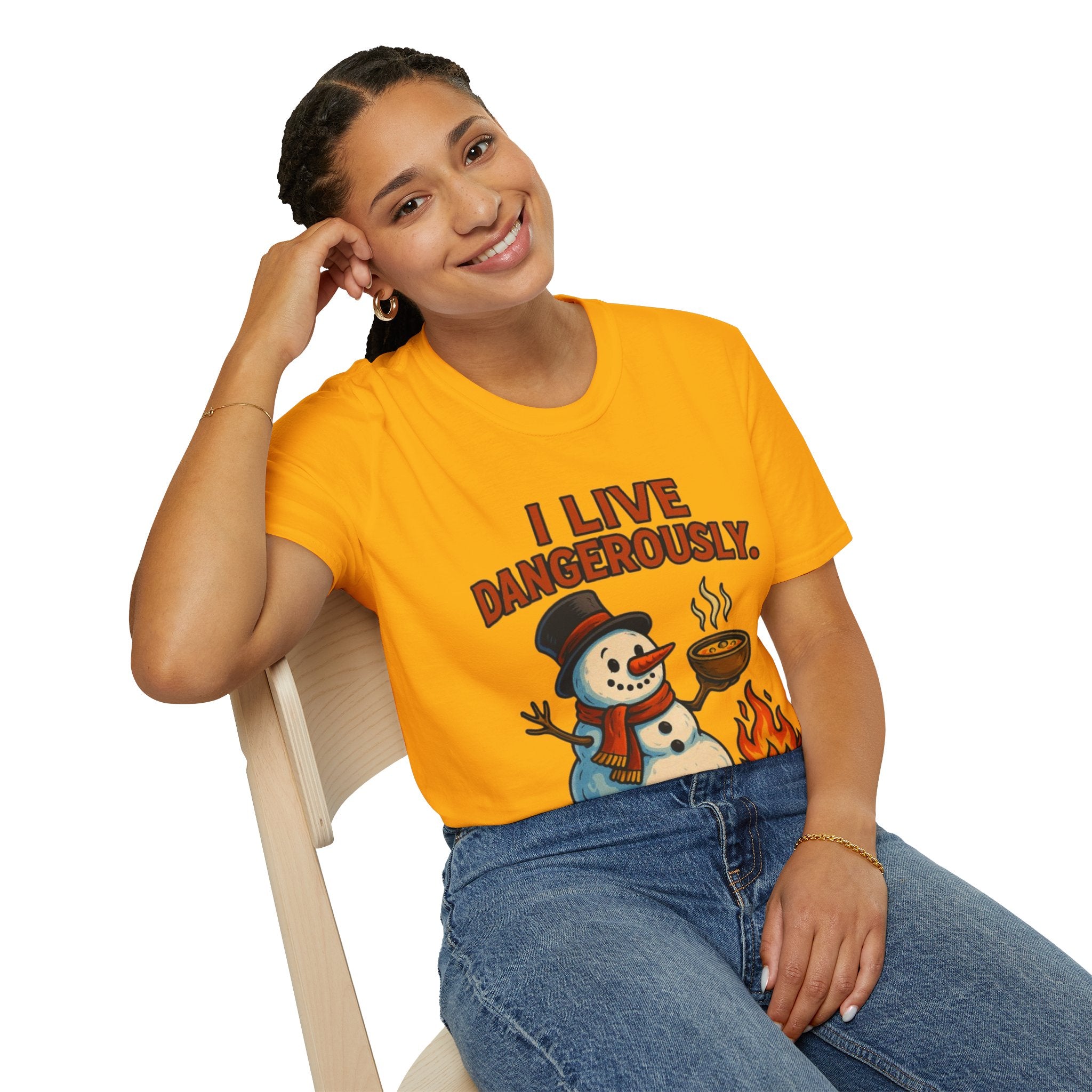 Melting Snowman Tee | Funny & Cool Christmas T-shirt