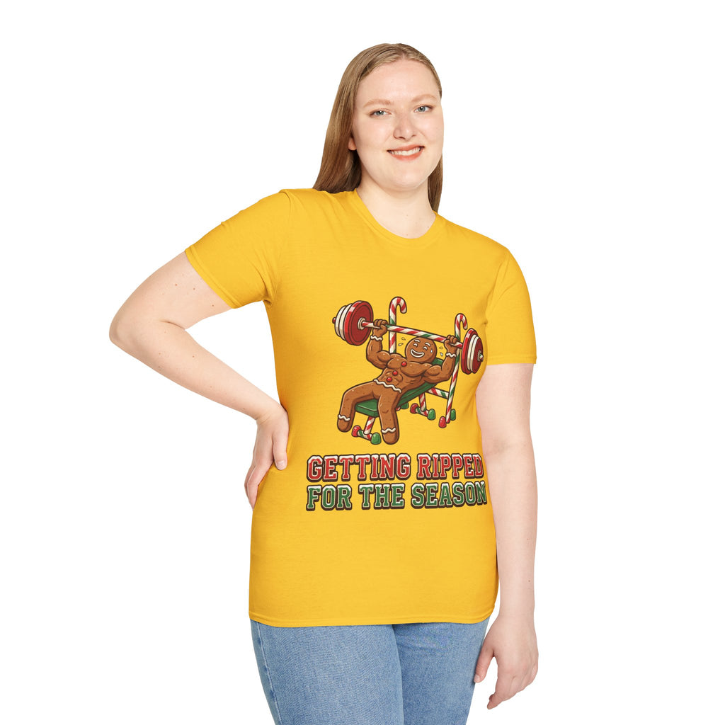 Christmas T-Shirt: Getting Ripped for the Season