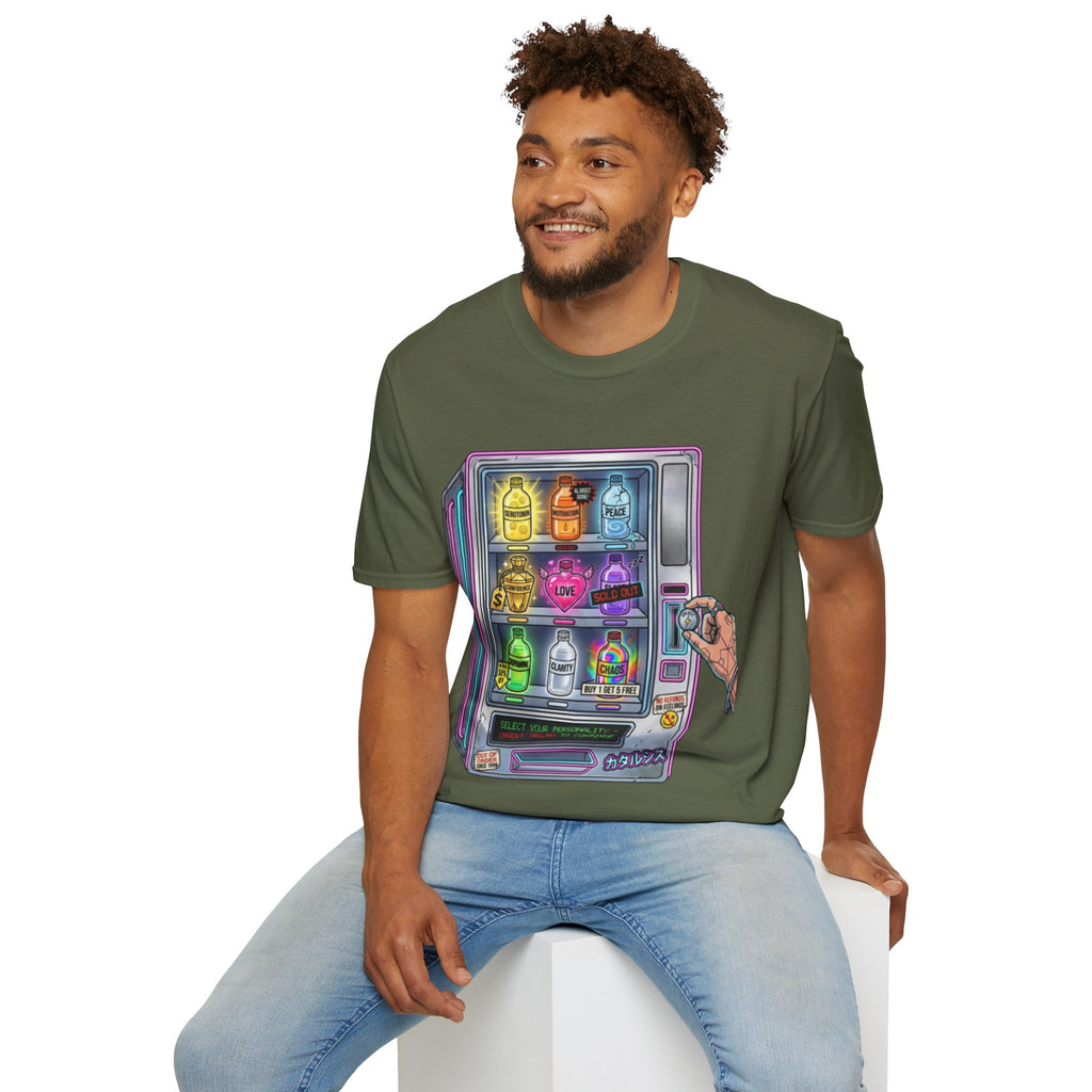 Urban Vending Machine T-Shirt - Trendy Streetwear