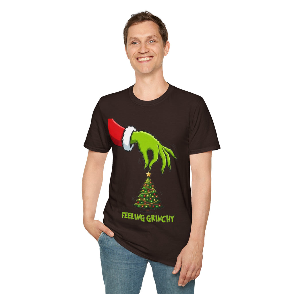 Feeling Grinchy T-shirt | Funny Grinch Christmas T-shirt