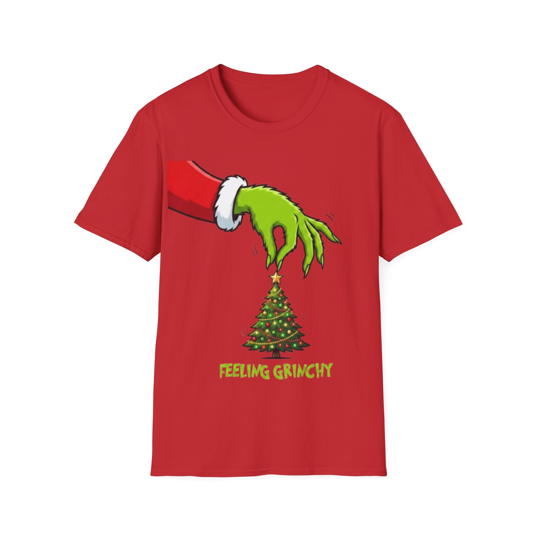 Feeling Grinchy T-shirt | Funny Grinch Christmas T-shirt