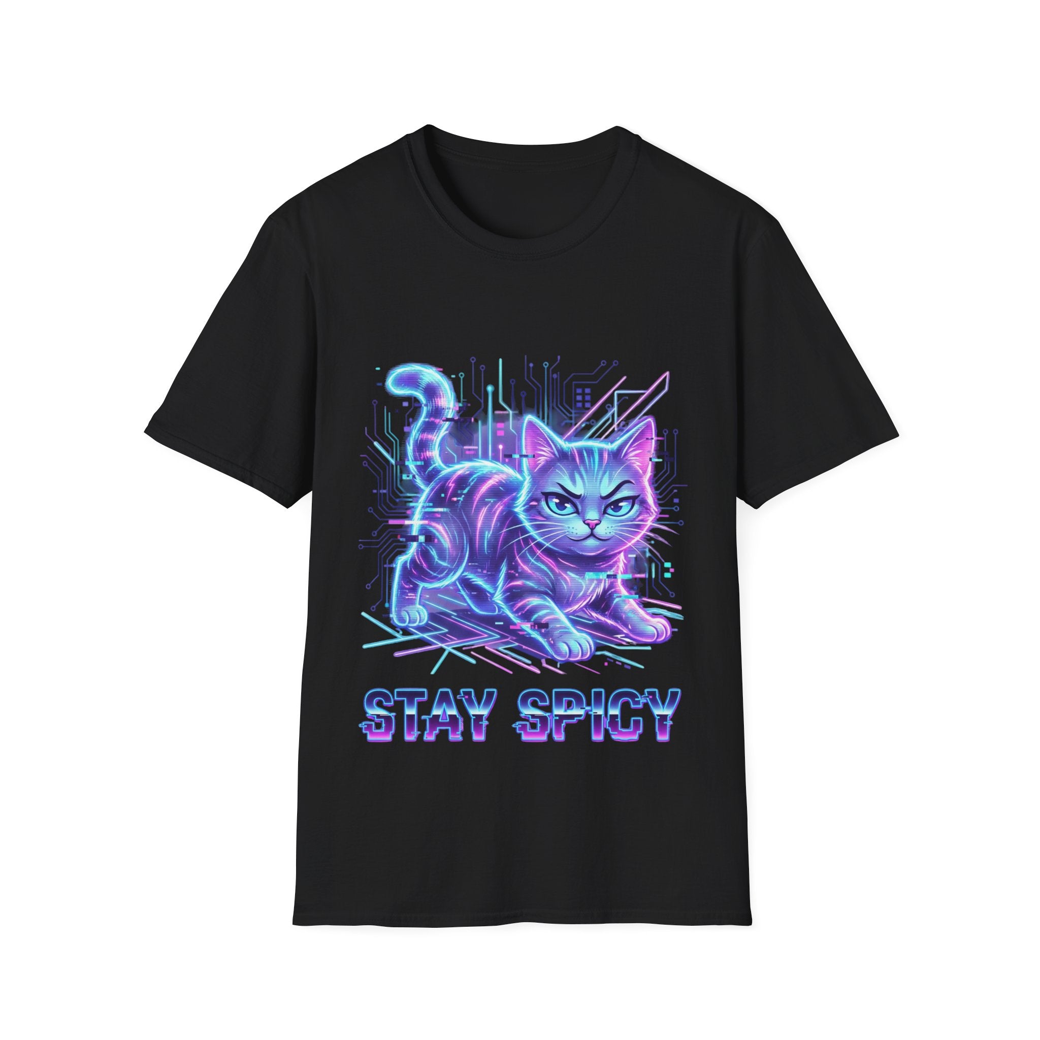 Revolt Drip: Cyber Cat T-shirt