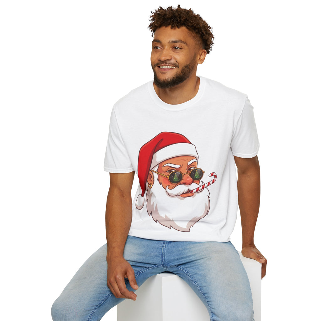 Stylish Santa Christmas Tee | Funny & Cool Holiday T-shirt