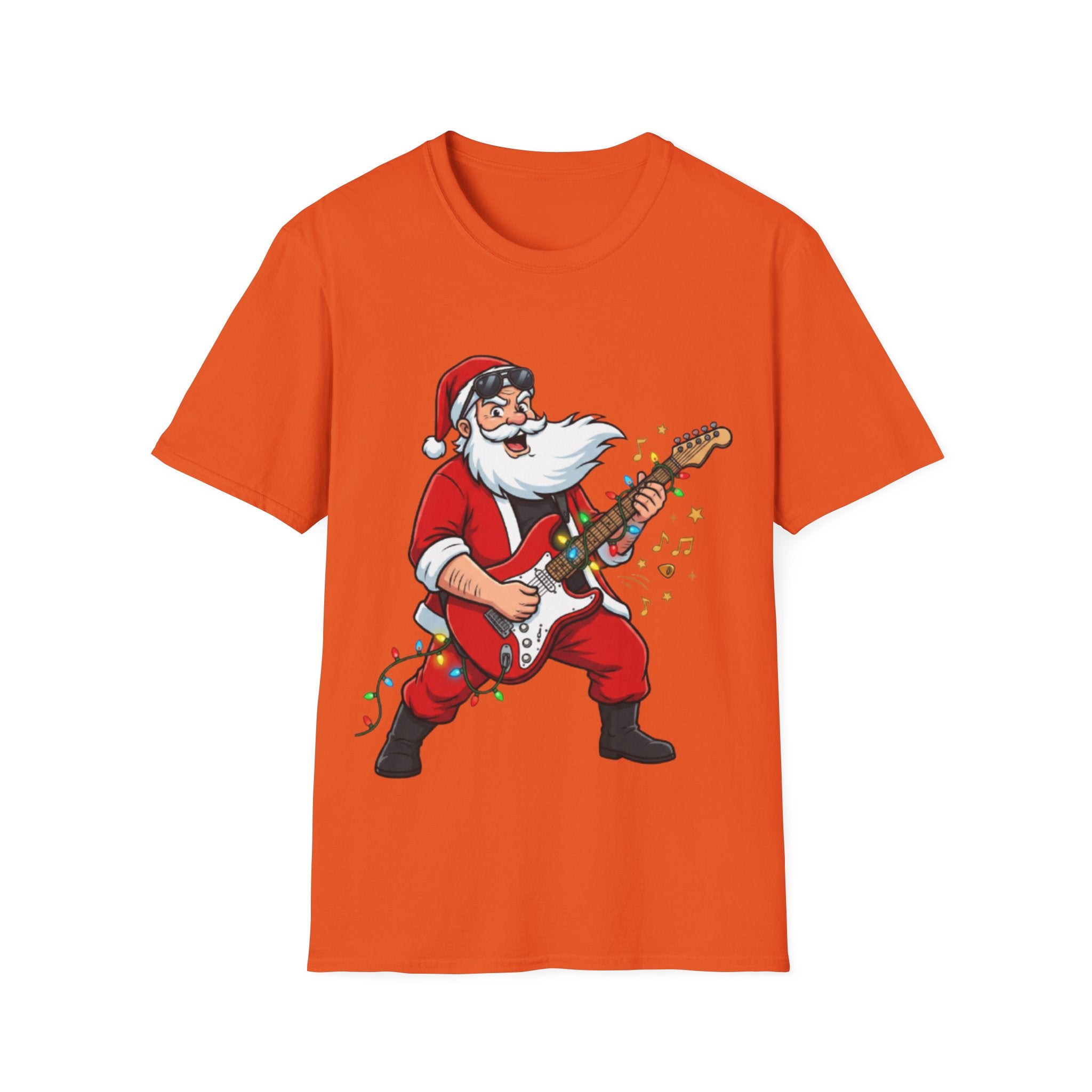 Rockin' Santa Tee - Trendy Urban Streetwear Vibe