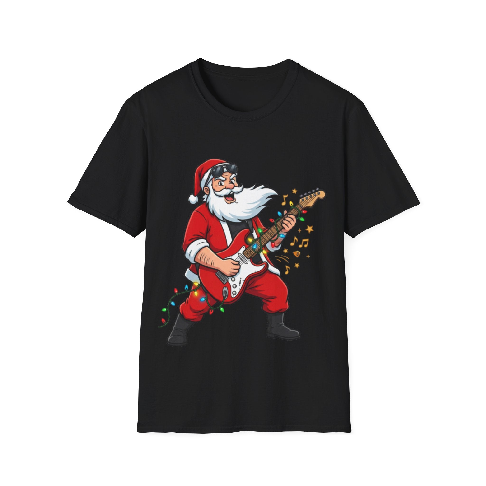 Rockin' Santa Tee - Trendy Urban Streetwear Vibe