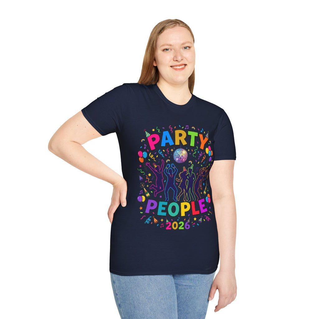 Party People 2026 Vibrant Streetwear Tee