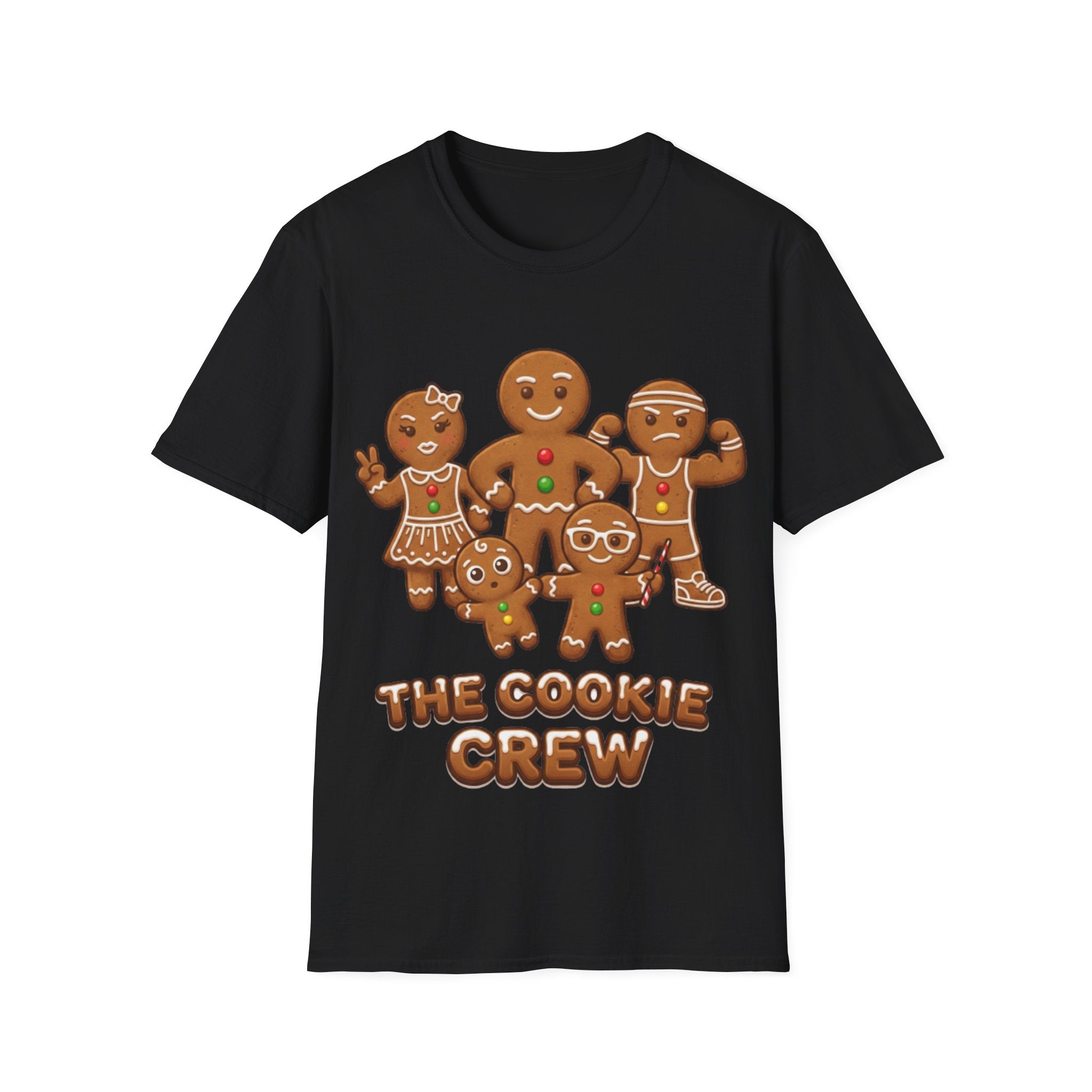 Trendy Cookie Crew Graphic Tee for Urban Style