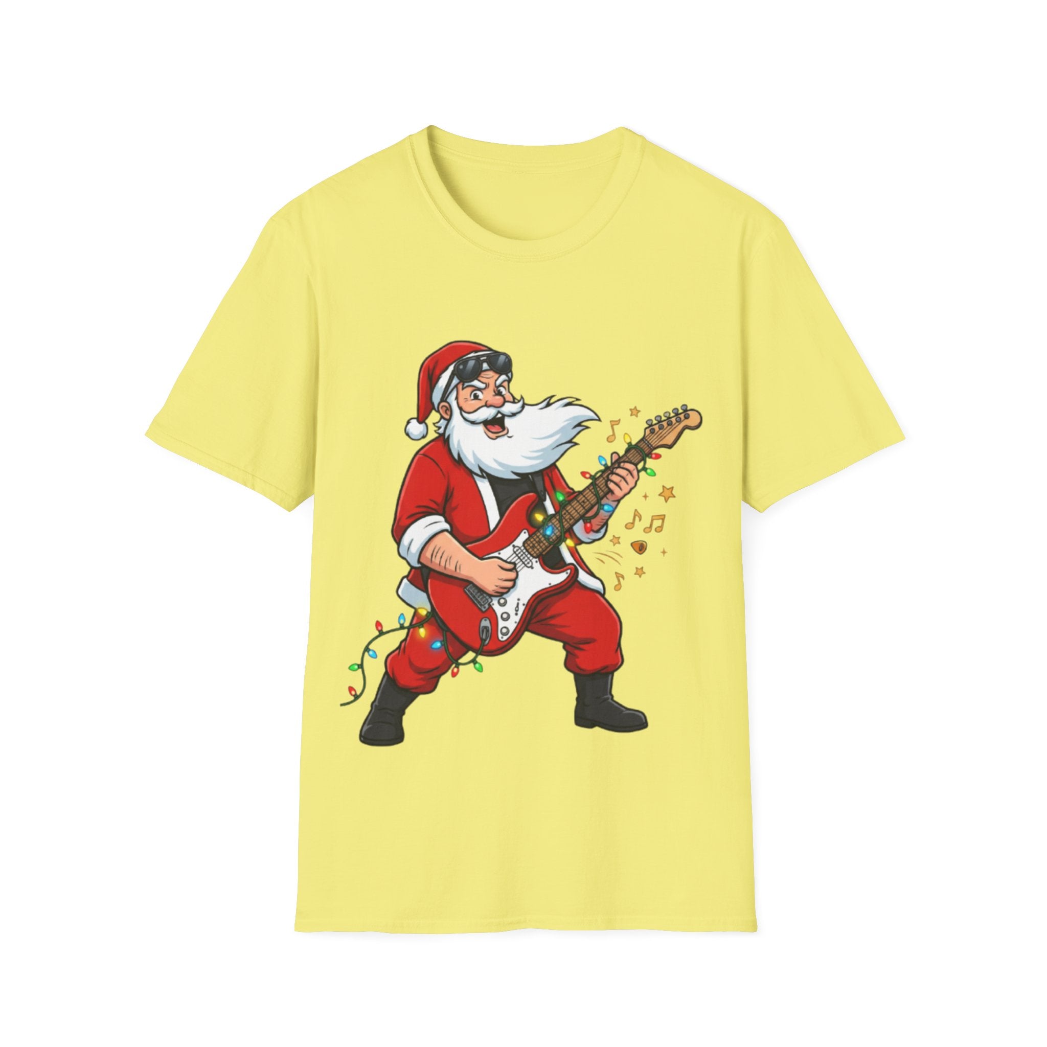 Rockin' Santa Tee - Trendy Urban Streetwear Vibe