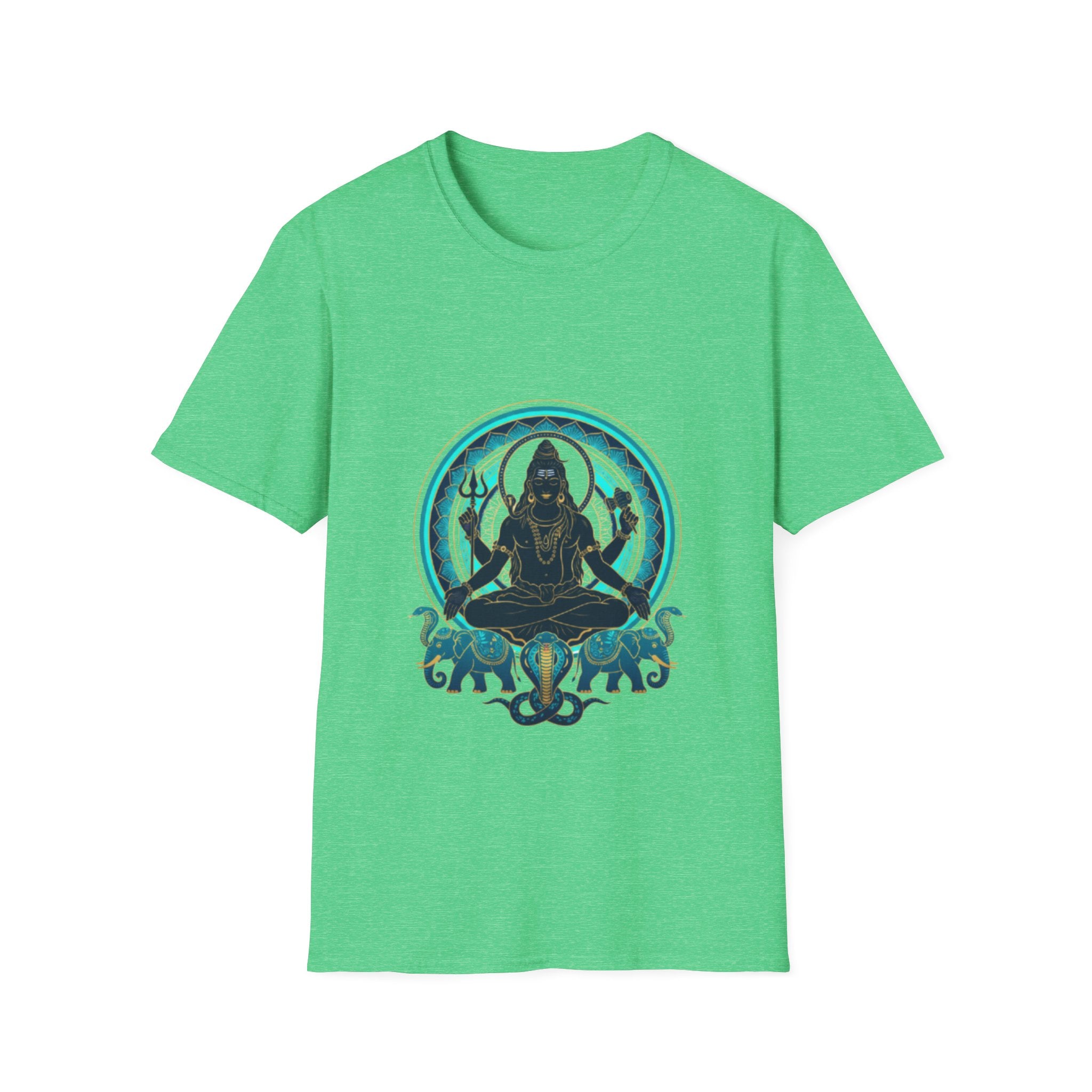 Mahadev Enlightning Aesthetic Silhouette Tee