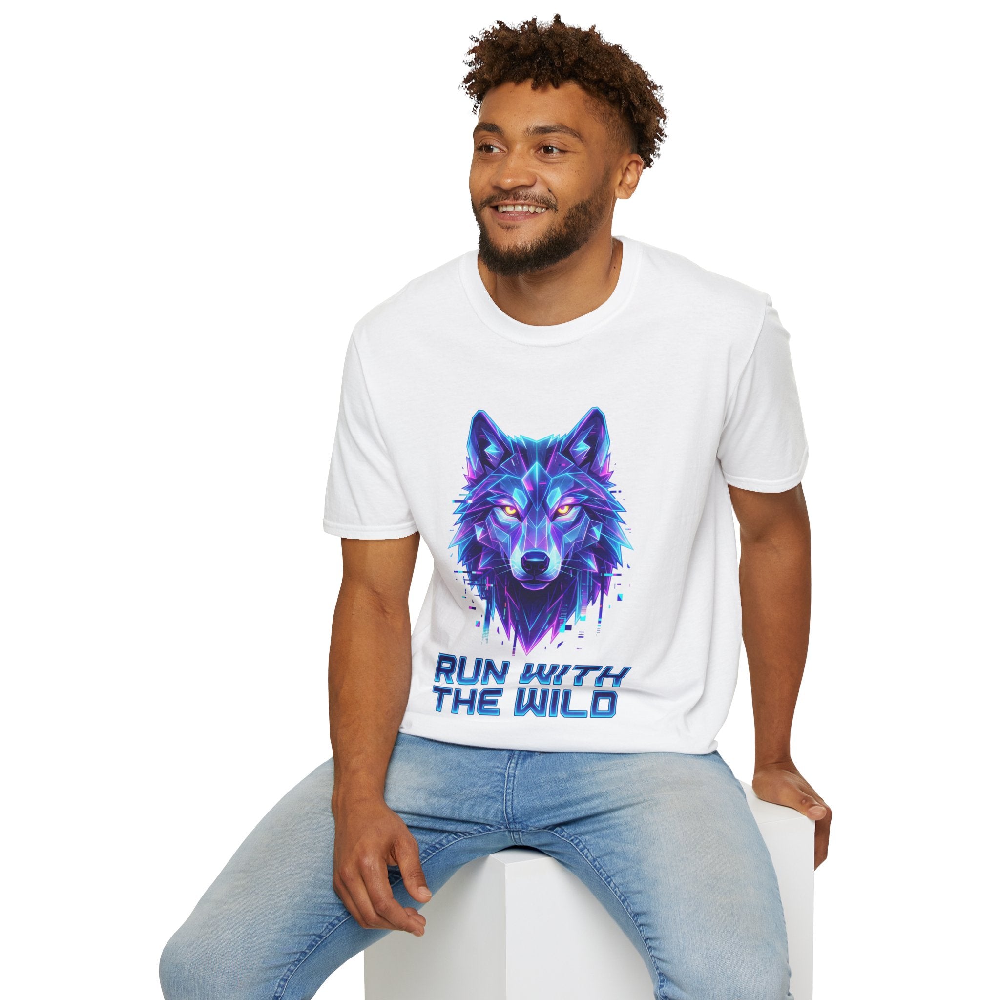Revolt Drip: Cyber Wolf T-shirt