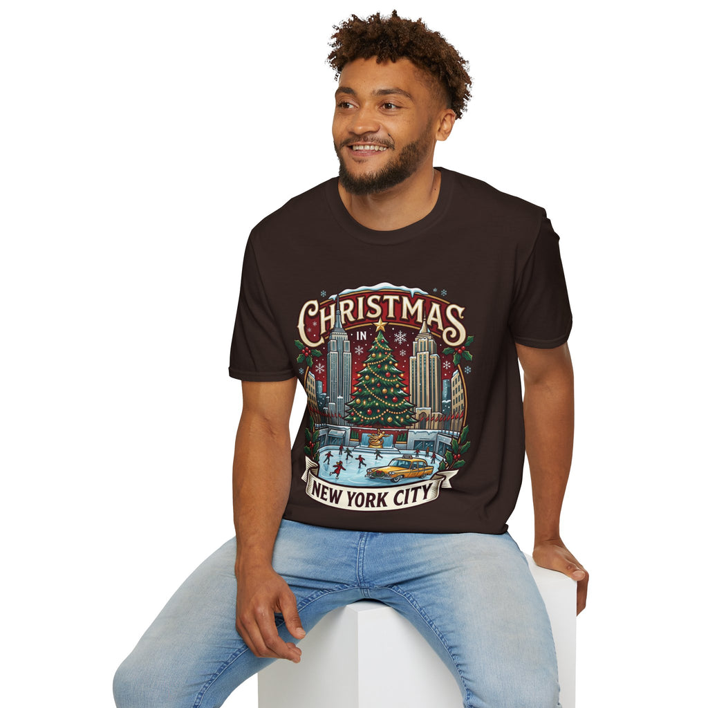 New York Christmas T-Shirt: Festive & Stylish