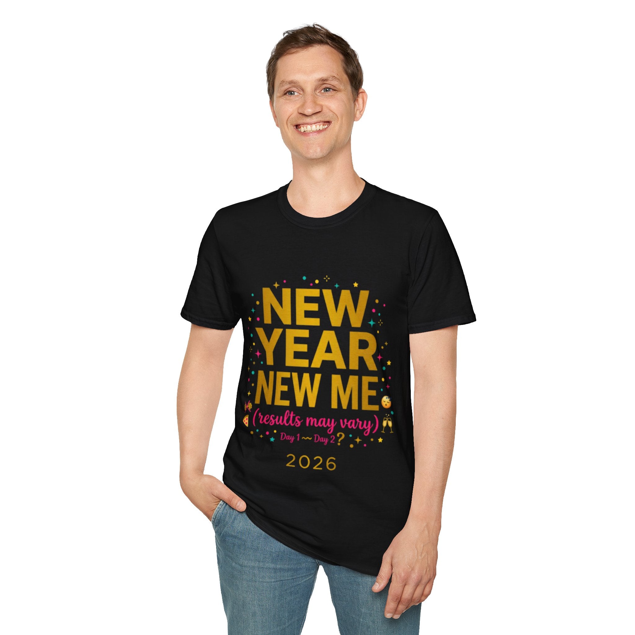 Trendy Urban New Year Tee: Bold Streetwear Style