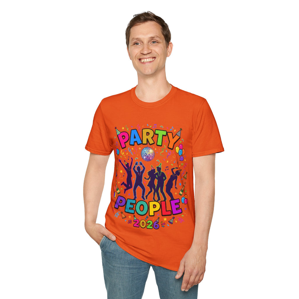 Party People 2026 Vibrant Streetwear Tee