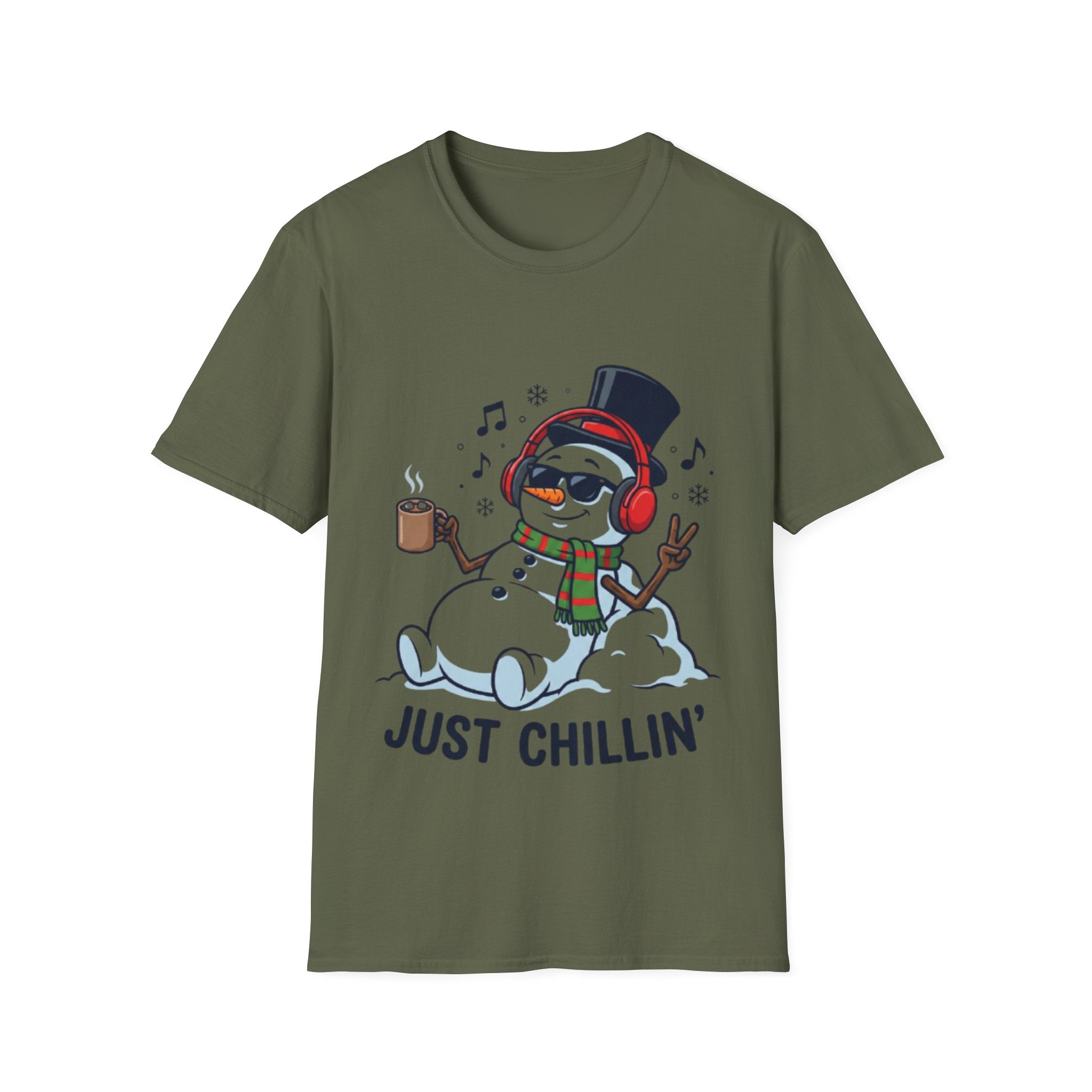 Just Chillin' Snowman Streetwear T-Shirt