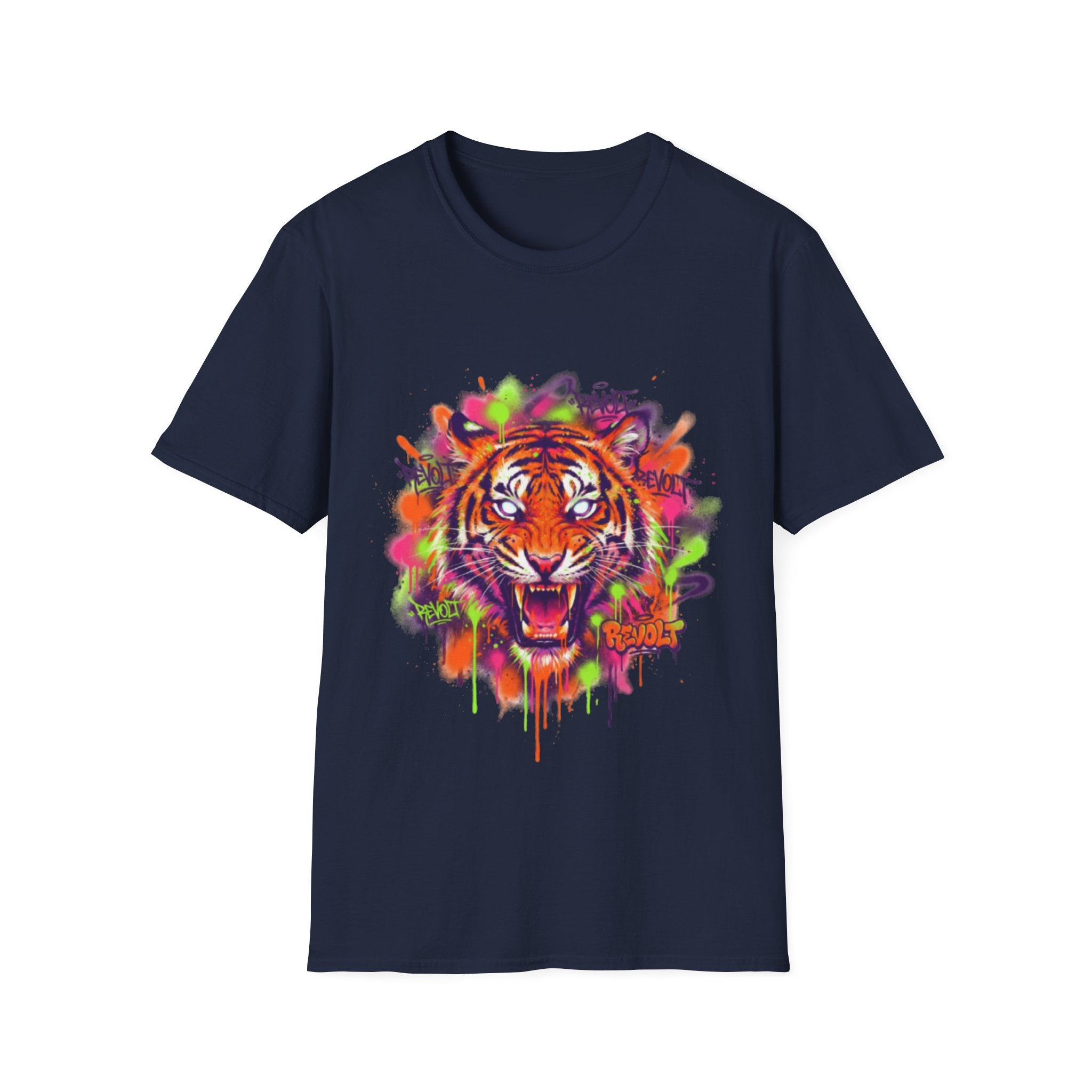 Trendy Urban Tiger Tee - Bold Streetwear Vibes