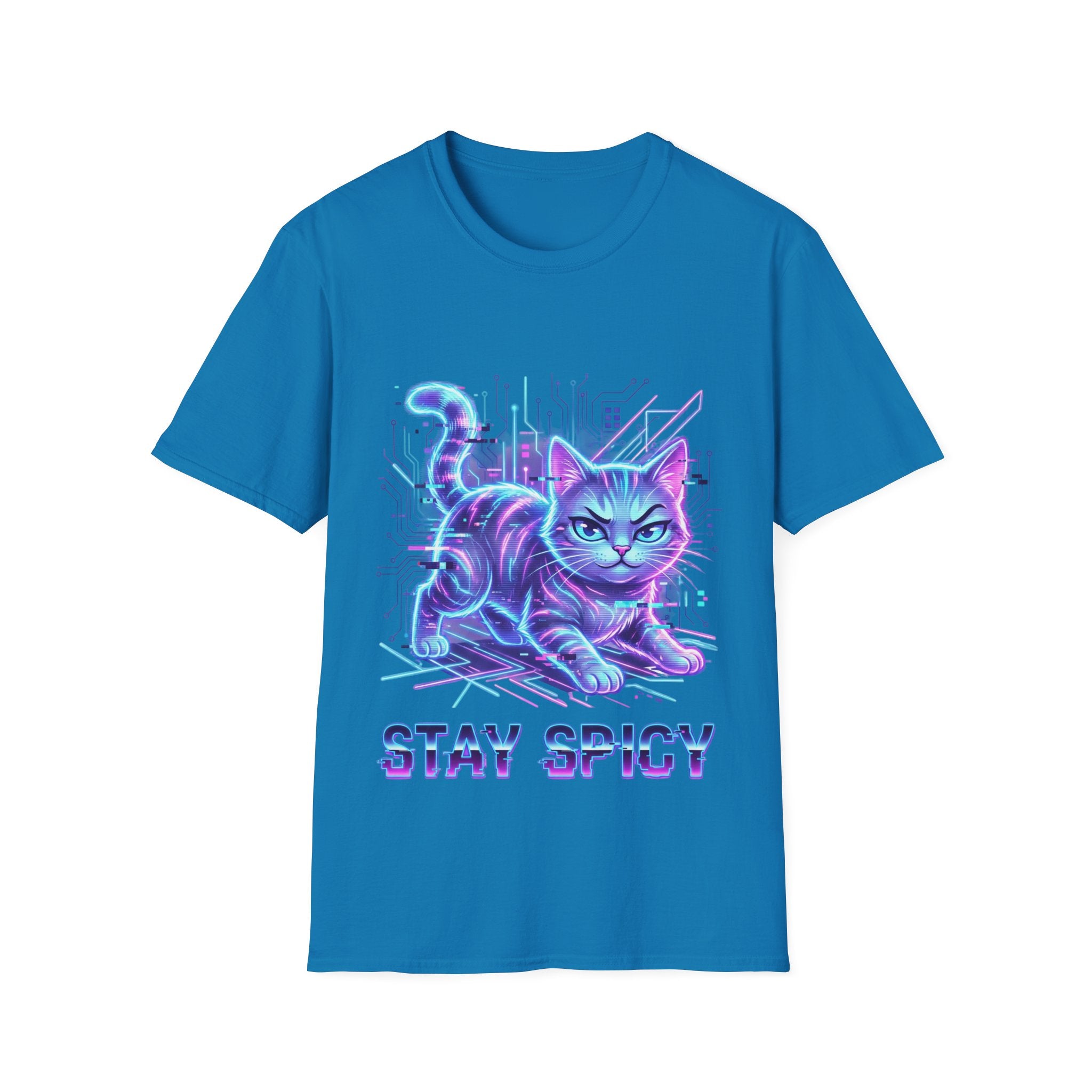 Revolt Drip: Cyber Cat T-shirt
