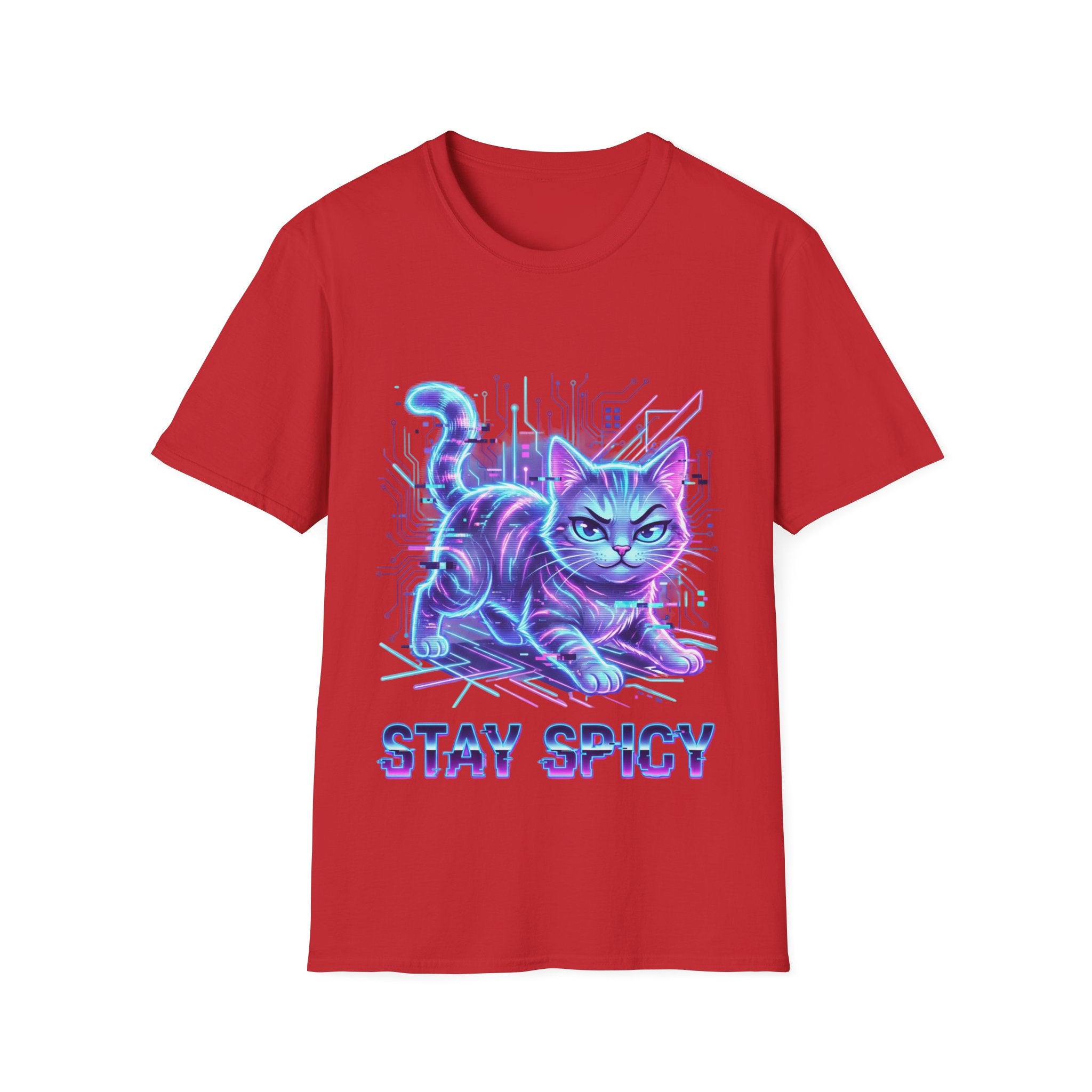 Revolt Drip: Cyber Cat T-shirt