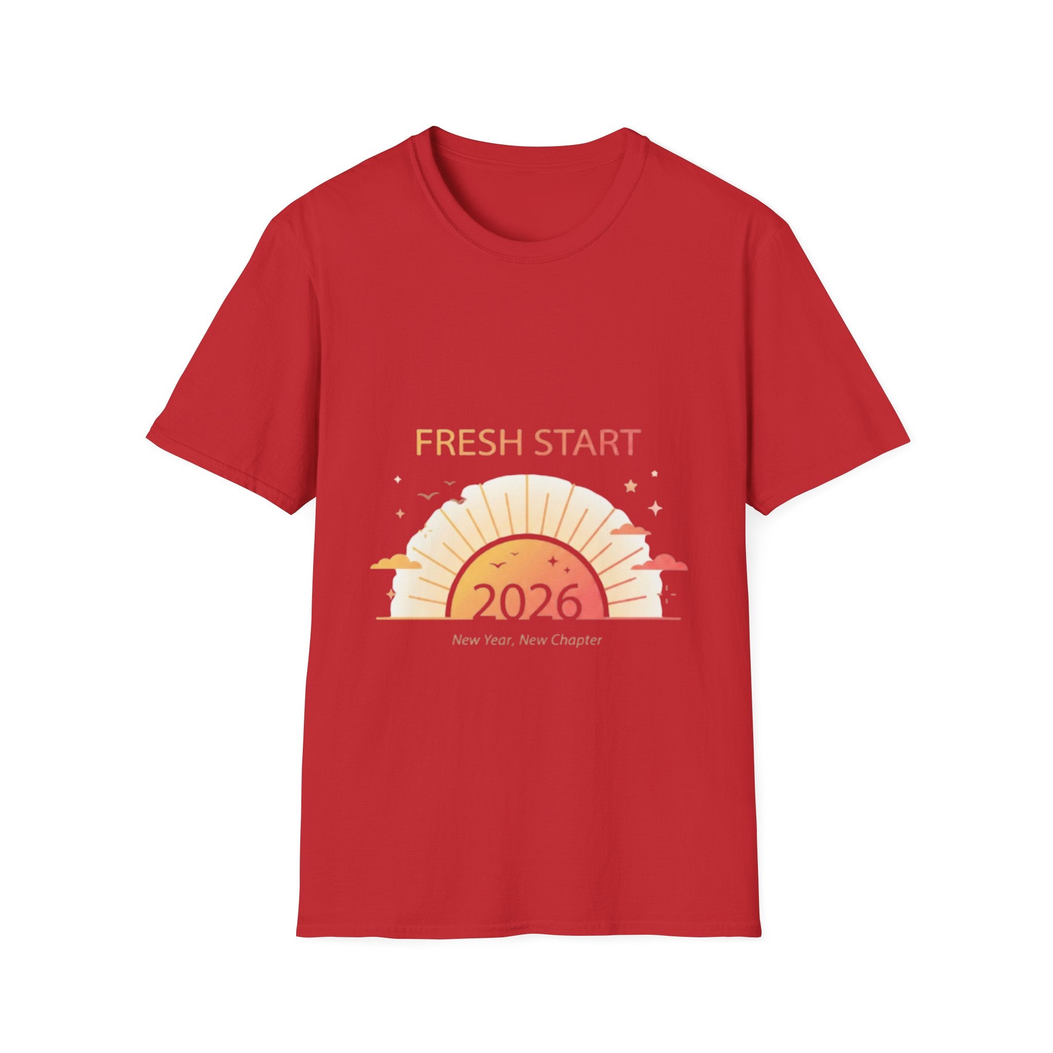 Trendy 2026 Fresh Start Sunrise Unisex Tee