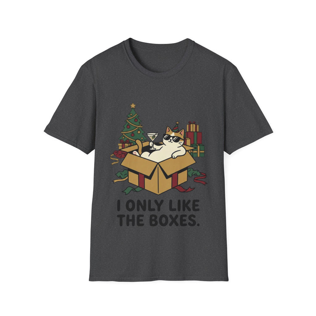 Cat Holiday Spirit Tee | Funny & Cool Christmas T-shirt