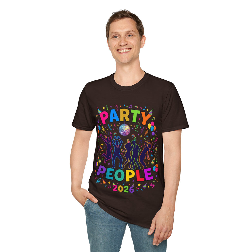 Party People 2026 Vibrant Streetwear Tee