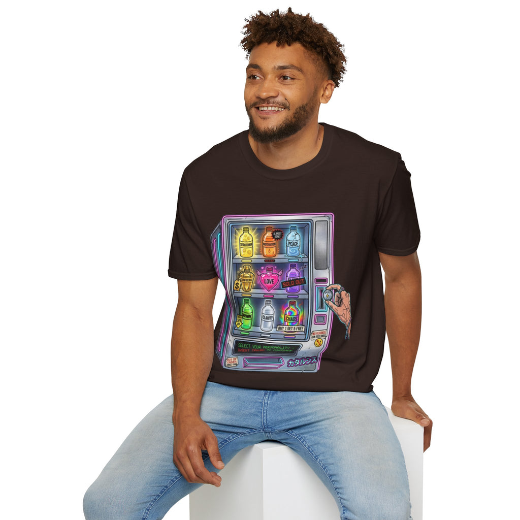 Urban Vending Machine T-Shirt - Trendy Streetwear