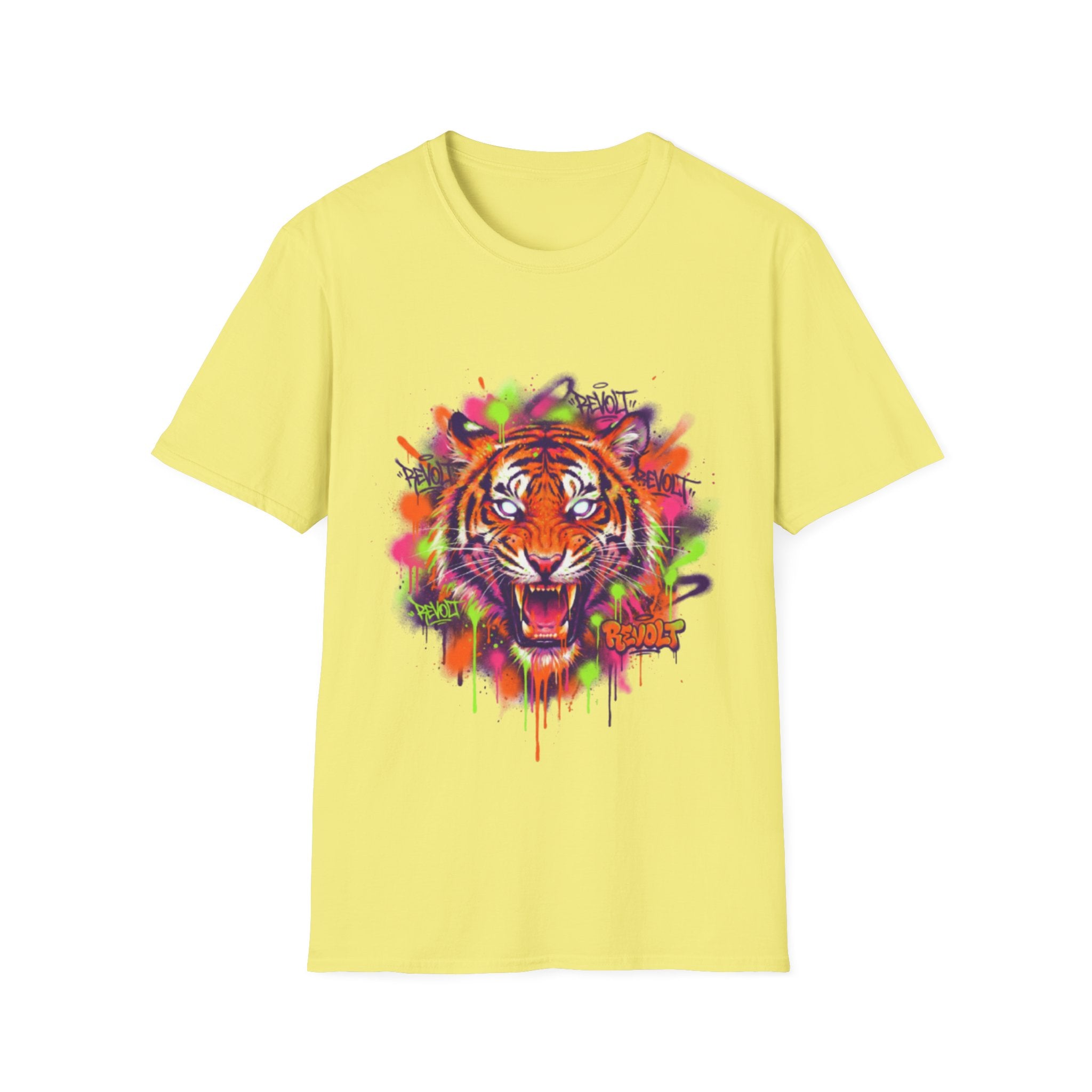 Trendy Urban Tiger Tee - Bold Streetwear Vibes
