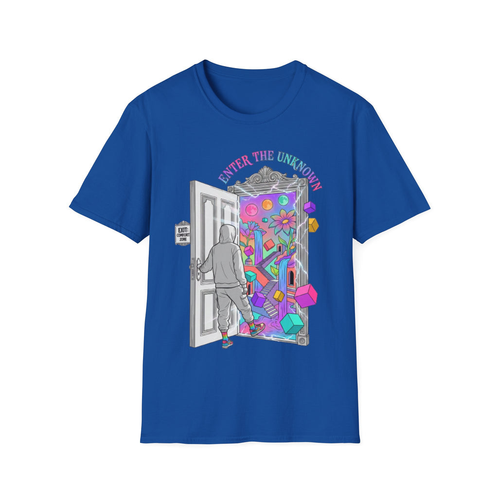 Trendy Streetwear 'Enter the Unknown' Tee