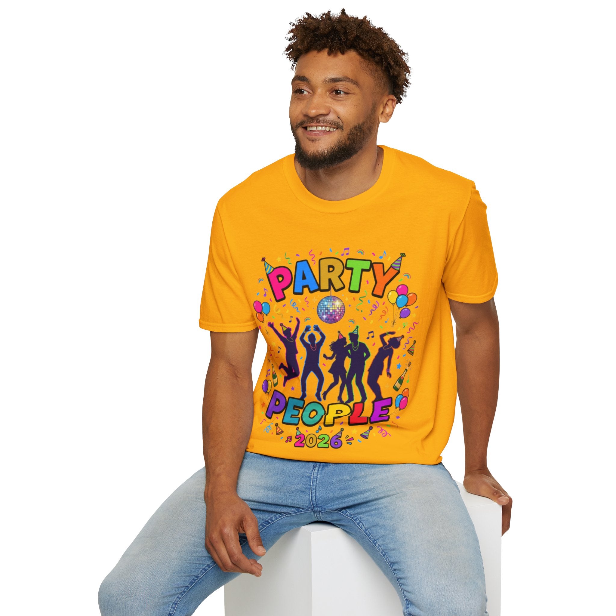 Party People 2026 Vibrant Streetwear Tee