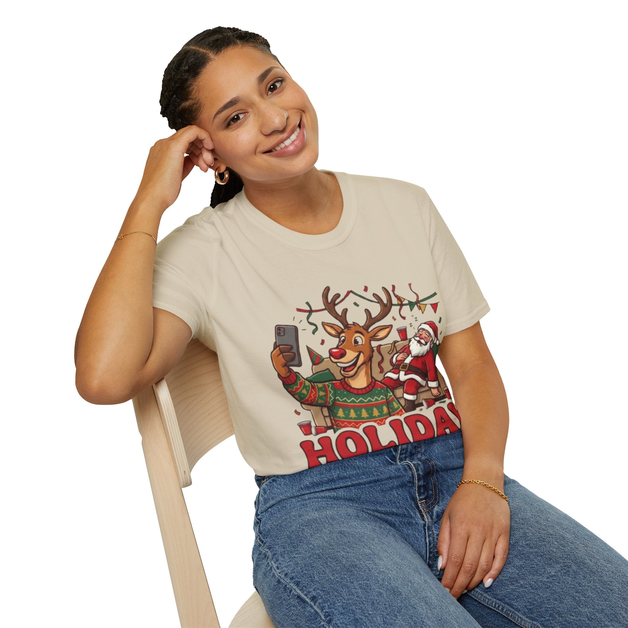 Holiday Shenanigans T-shirt | Funny Christmas Party Tee