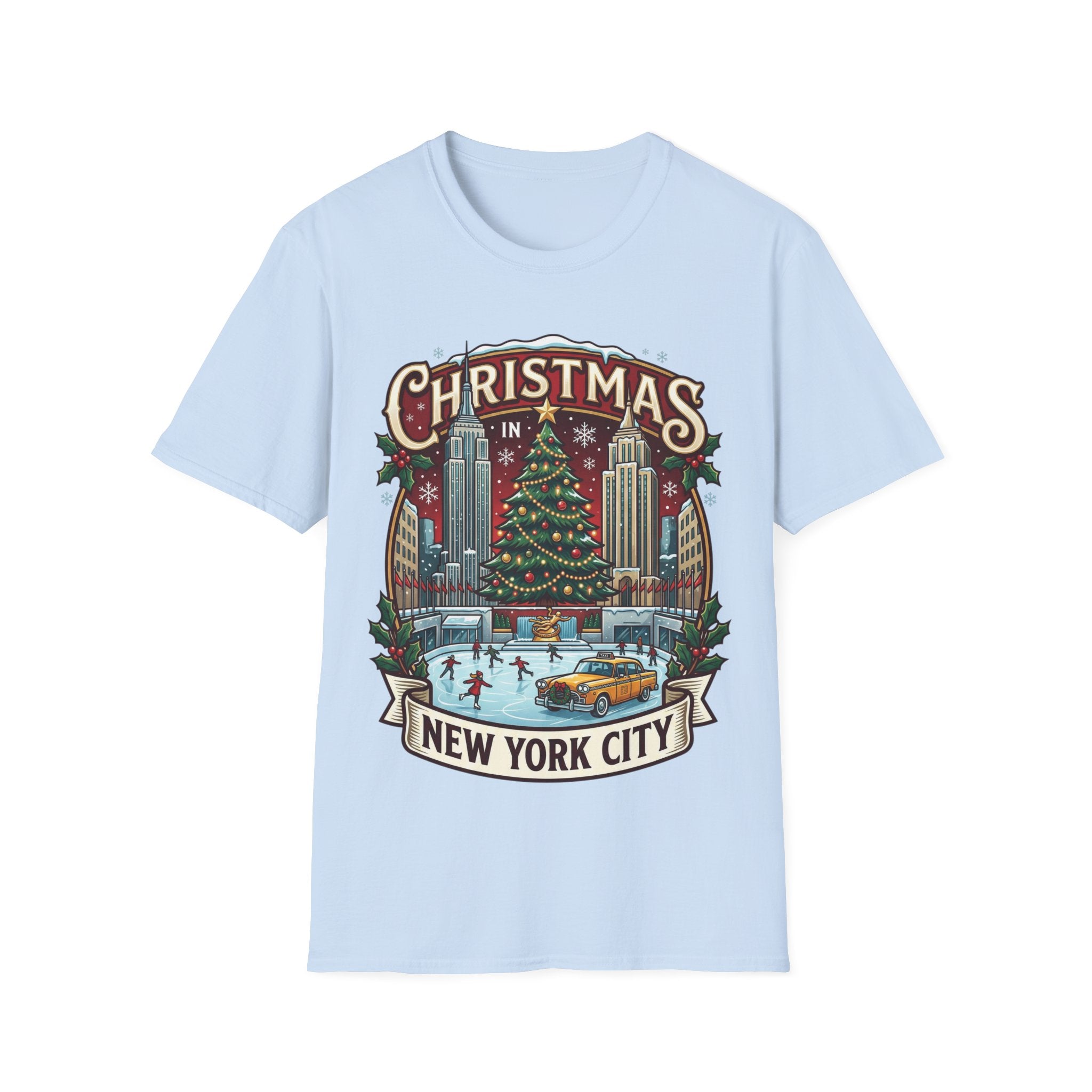 New York Christmas T-Shirt: Festive & Stylish