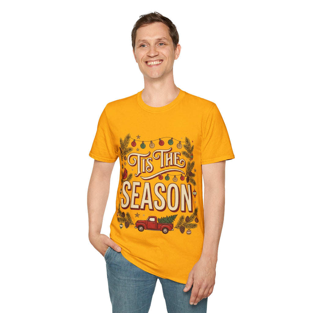 'Tis The Season' Christmas Tee | Cute & Cozy Holiday Graphic Tee