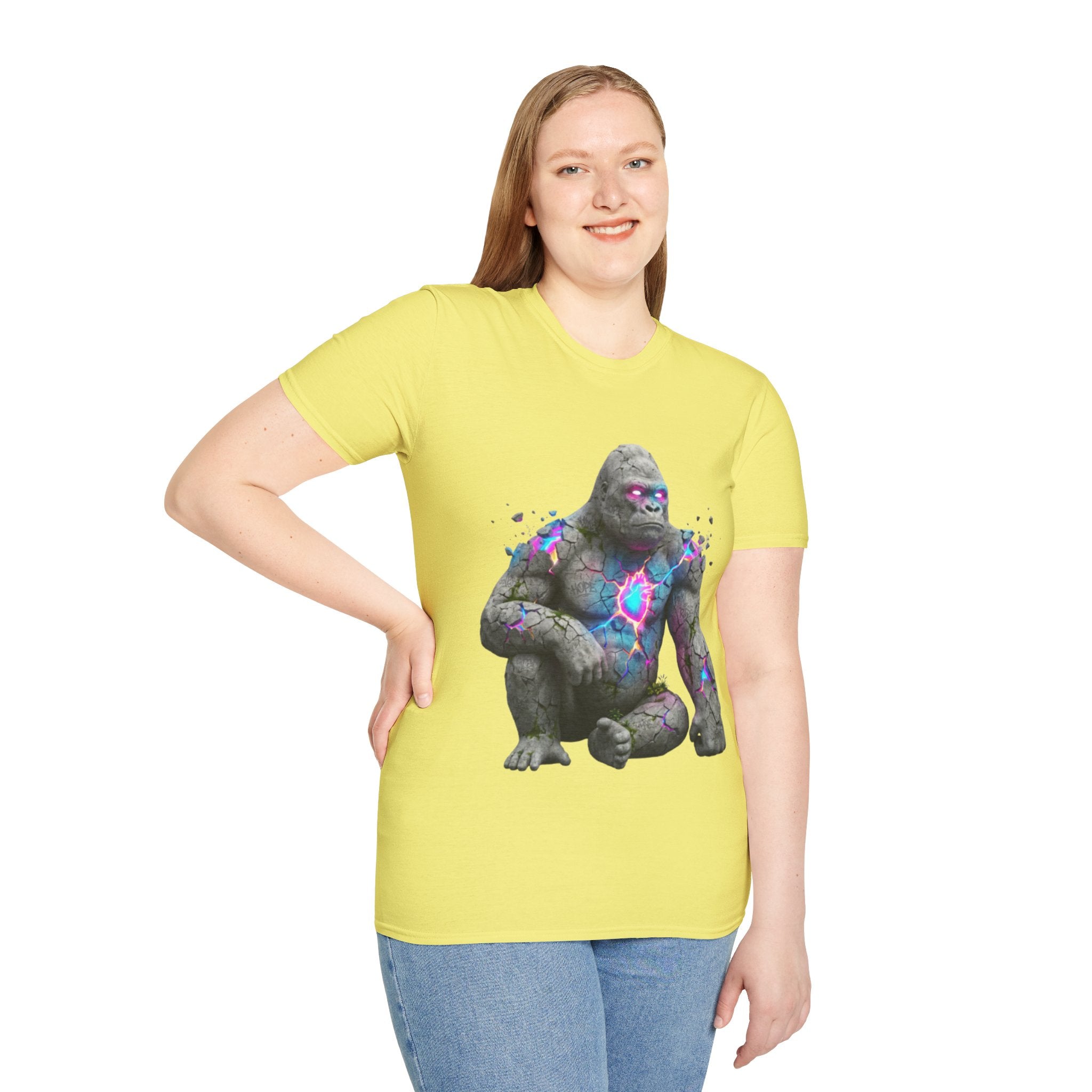 Urban Stone Gorilla Graphic Tee - Trendy Streetwear
