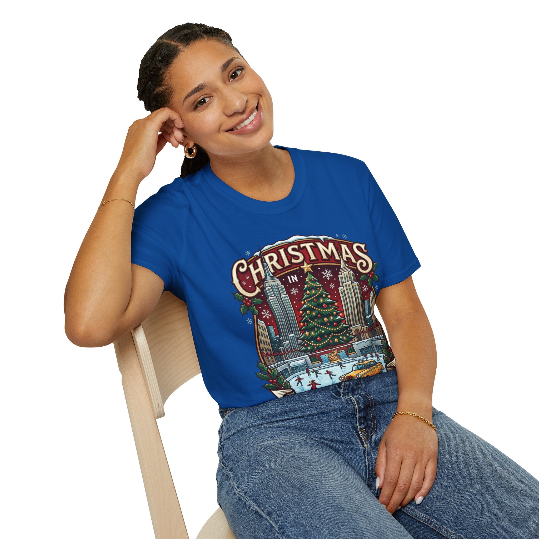 New York Christmas T-Shirt: Festive & Stylish
