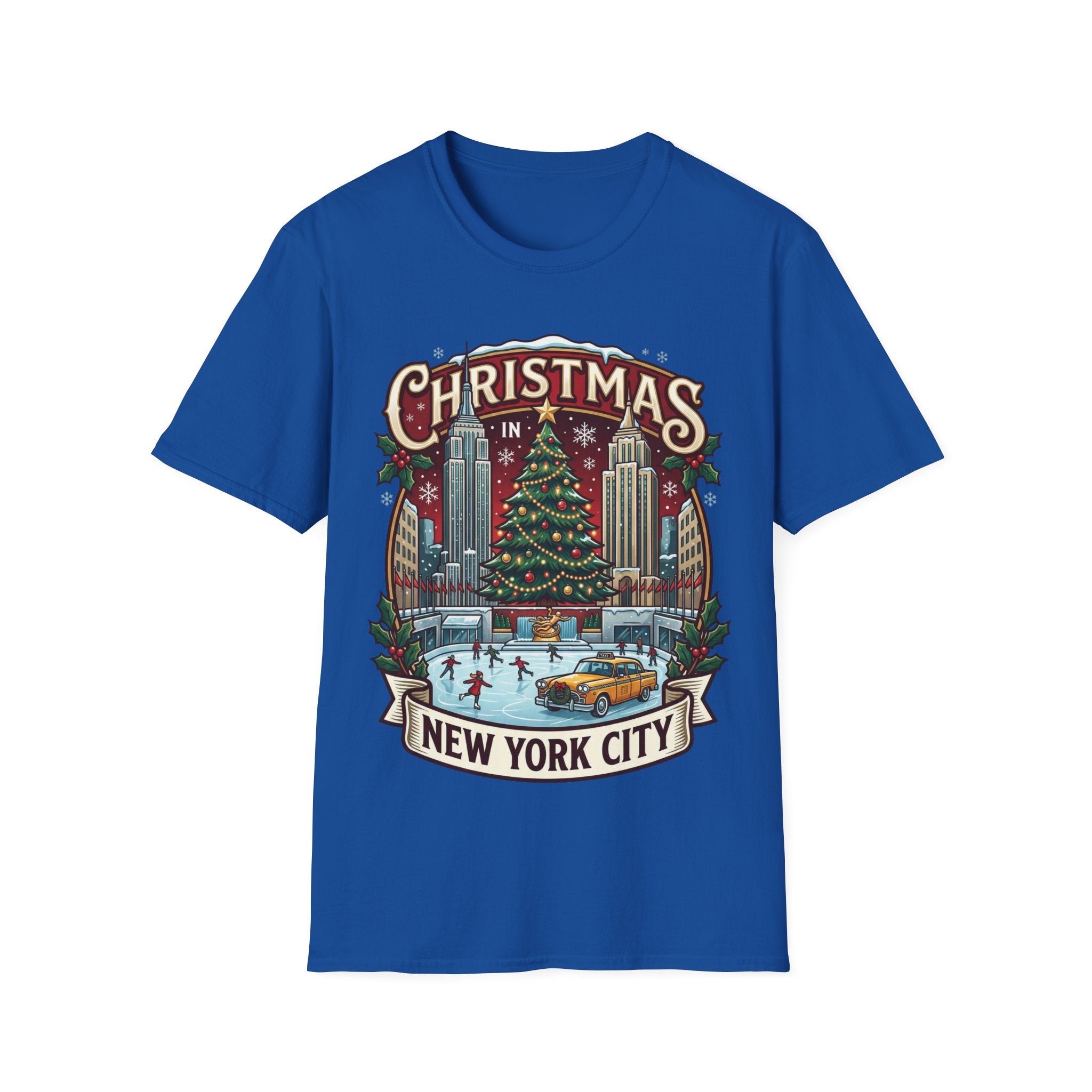New York Christmas T-Shirt: Festive & Stylish