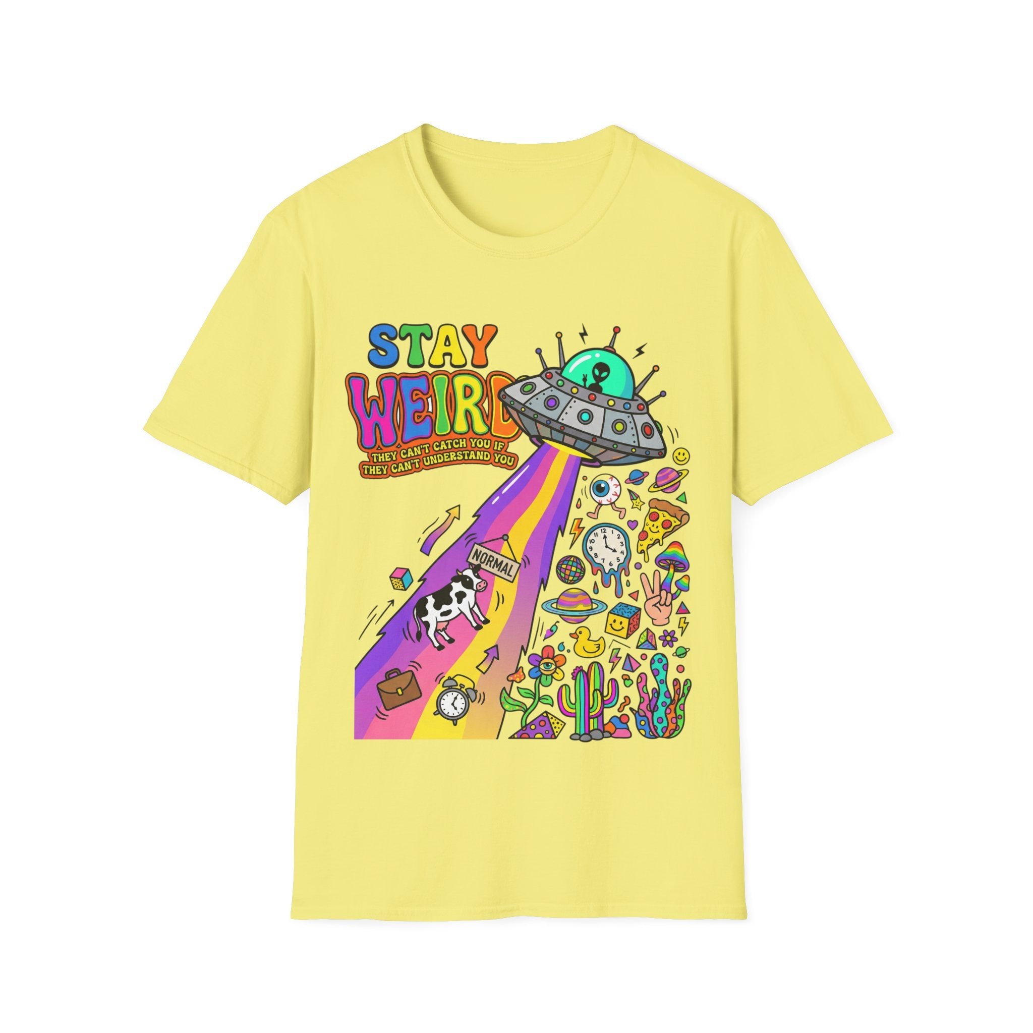 Stay Weird Tee - Trendy Urban Streetwear