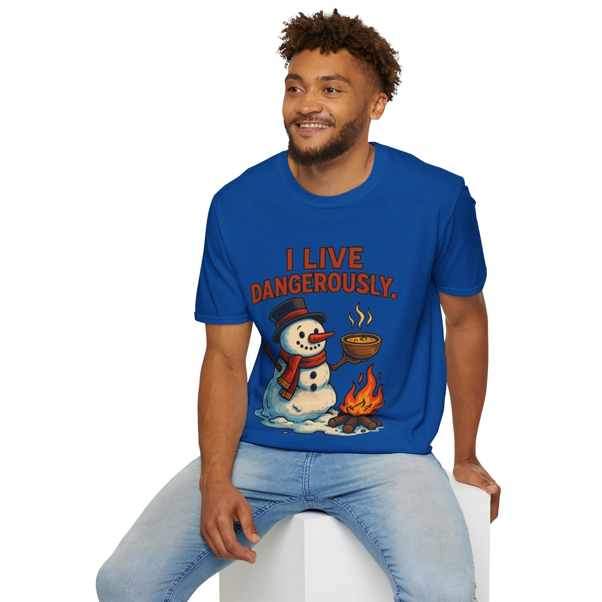 Melting Snowman Tee | Funny & Cool Christmas T-shirt