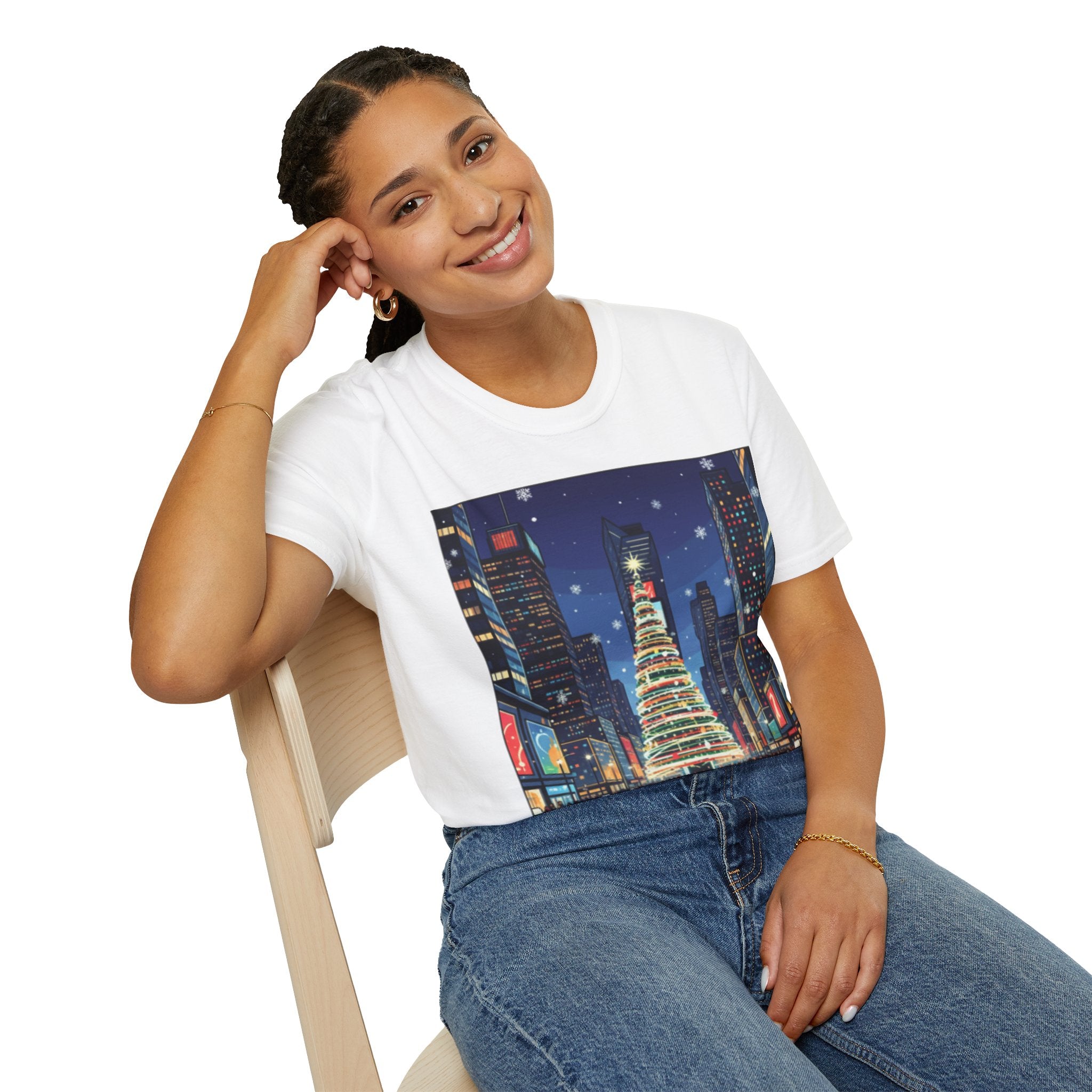 New York Christmas T-Shirt: Festive & Stylish
