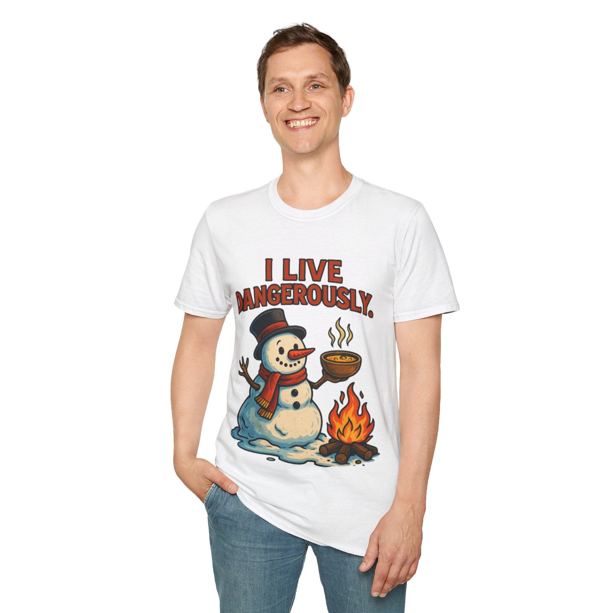 Melting Snowman Tee | Funny & Cool Christmas T-shirt