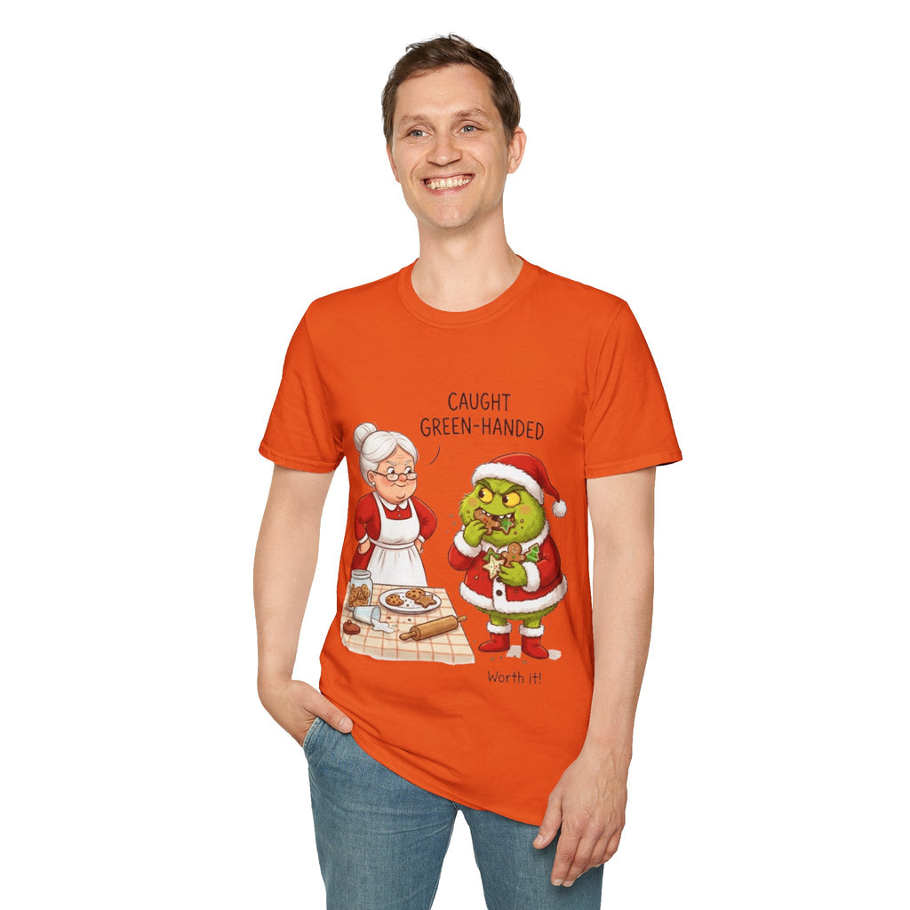 Grinch Cookie Thief T-shirt | Funny Holiday Baking Tee