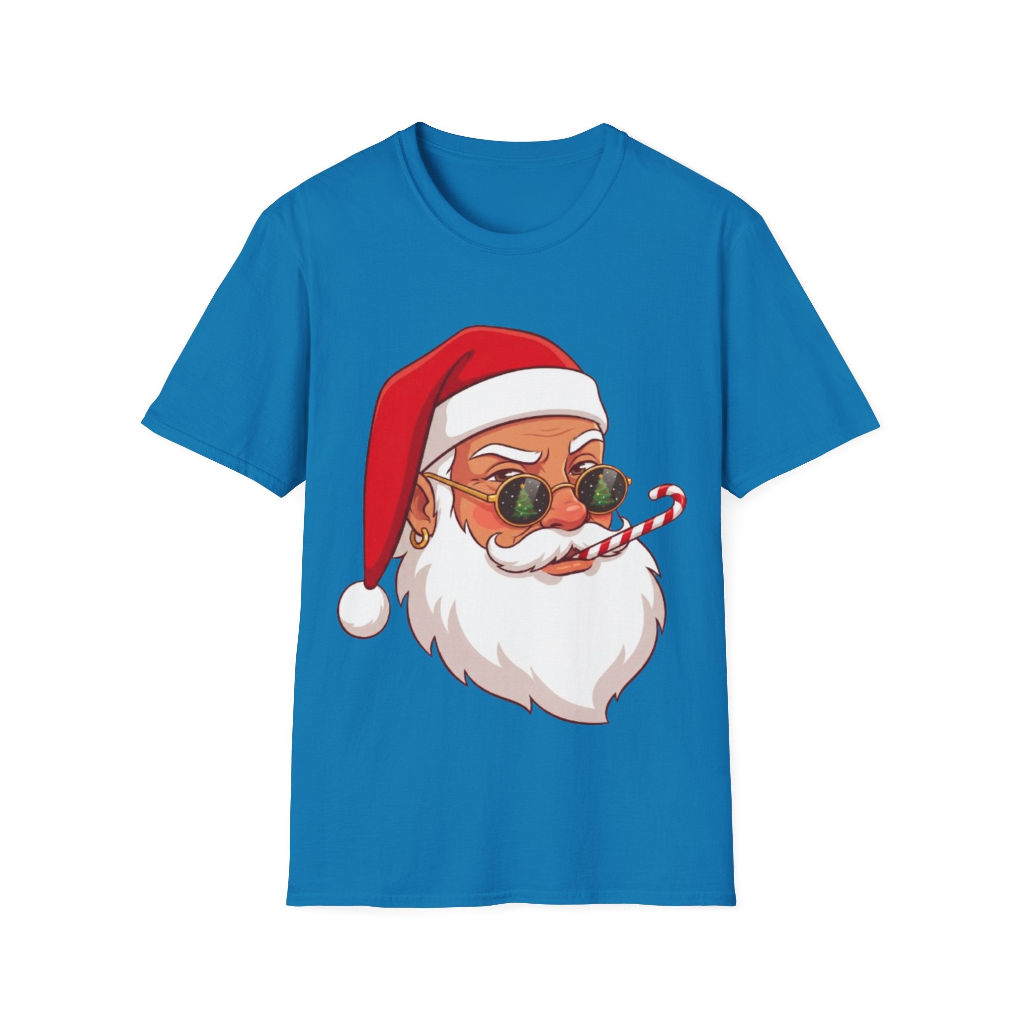 Stylish Santa Christmas Tee | Funny & Cool Holiday T-shirt