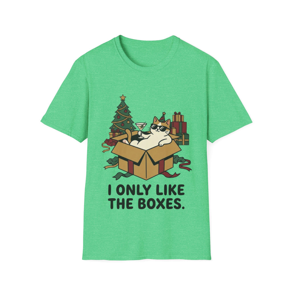 Cat Holiday Spirit Tee | Funny & Cool Christmas T-shirt