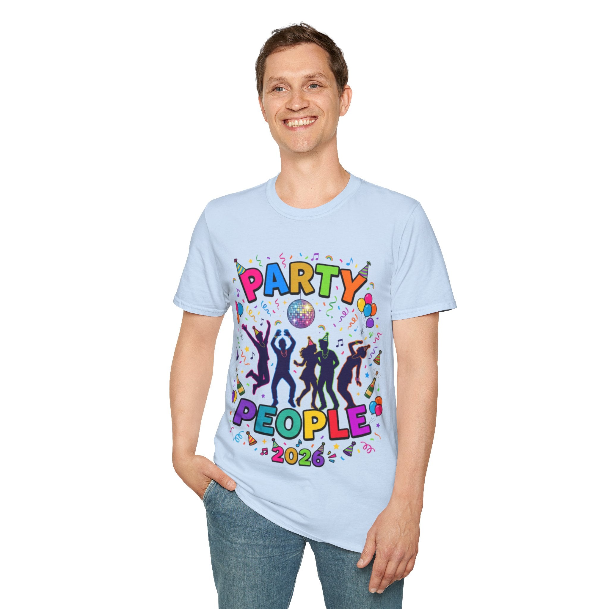 Party People 2026 Vibrant Streetwear Tee