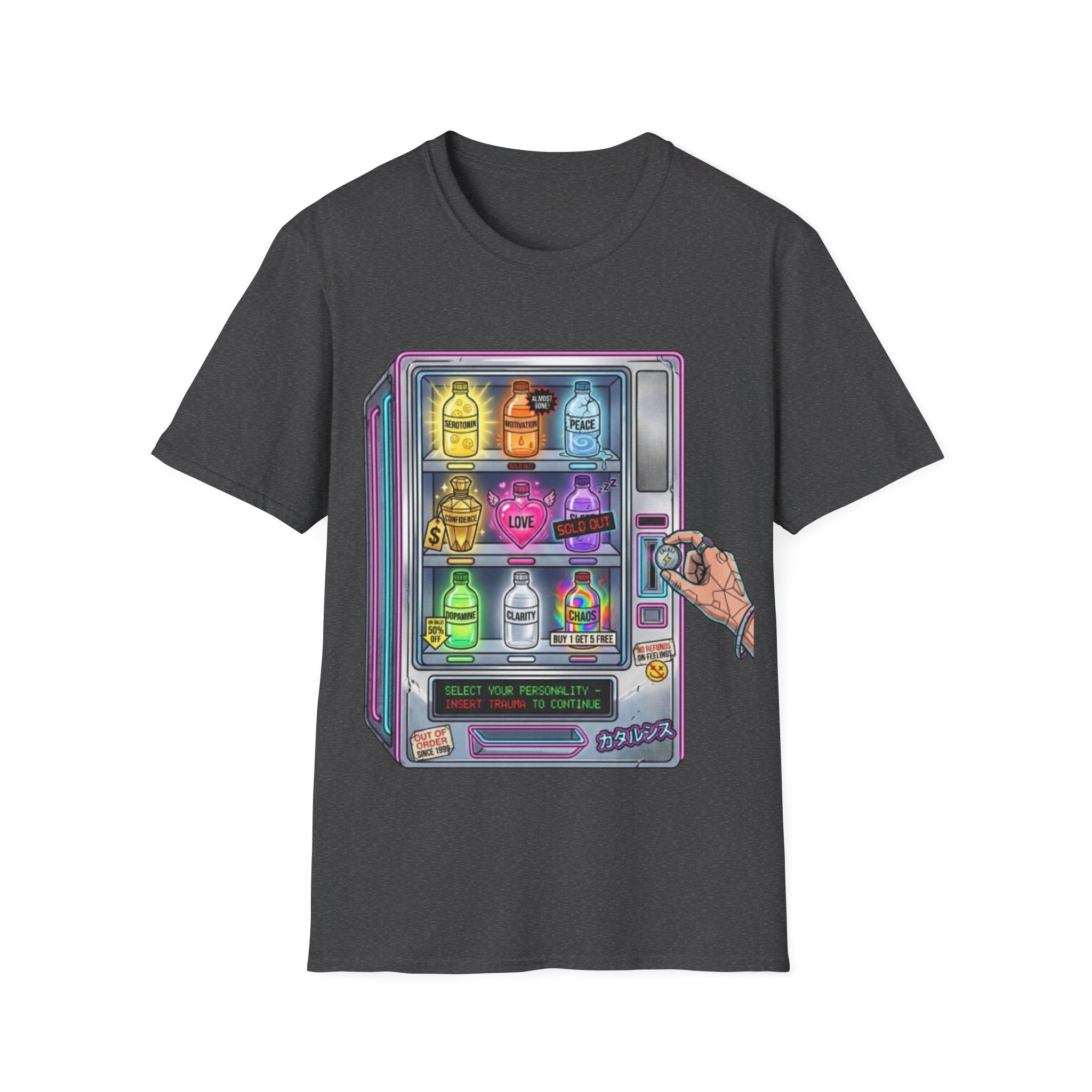 Urban Vending Machine T-Shirt - Trendy Streetwear