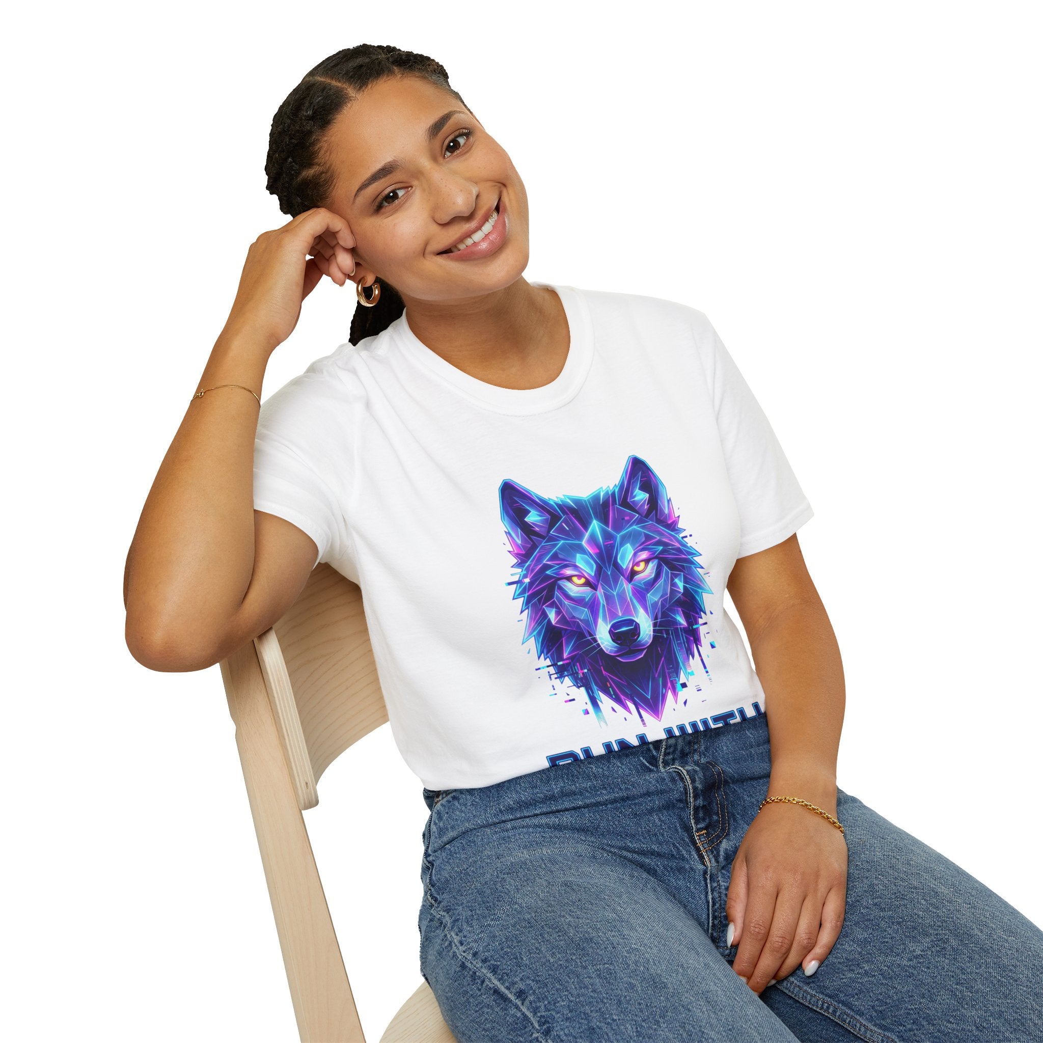 Revolt Drip: Cyber Wolf T-shirt