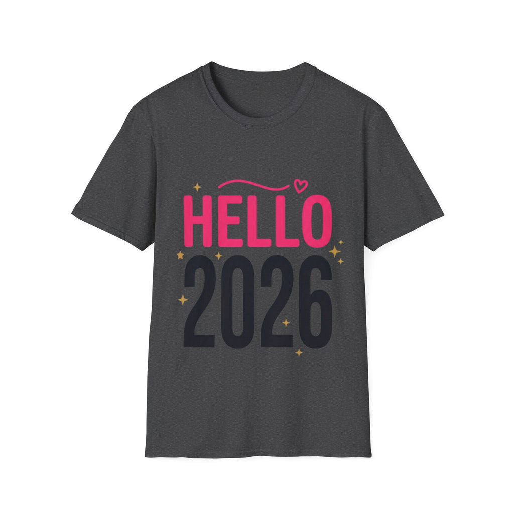 Hello 2026 New Year T-Shirt | Festive NYE Graphic Tee